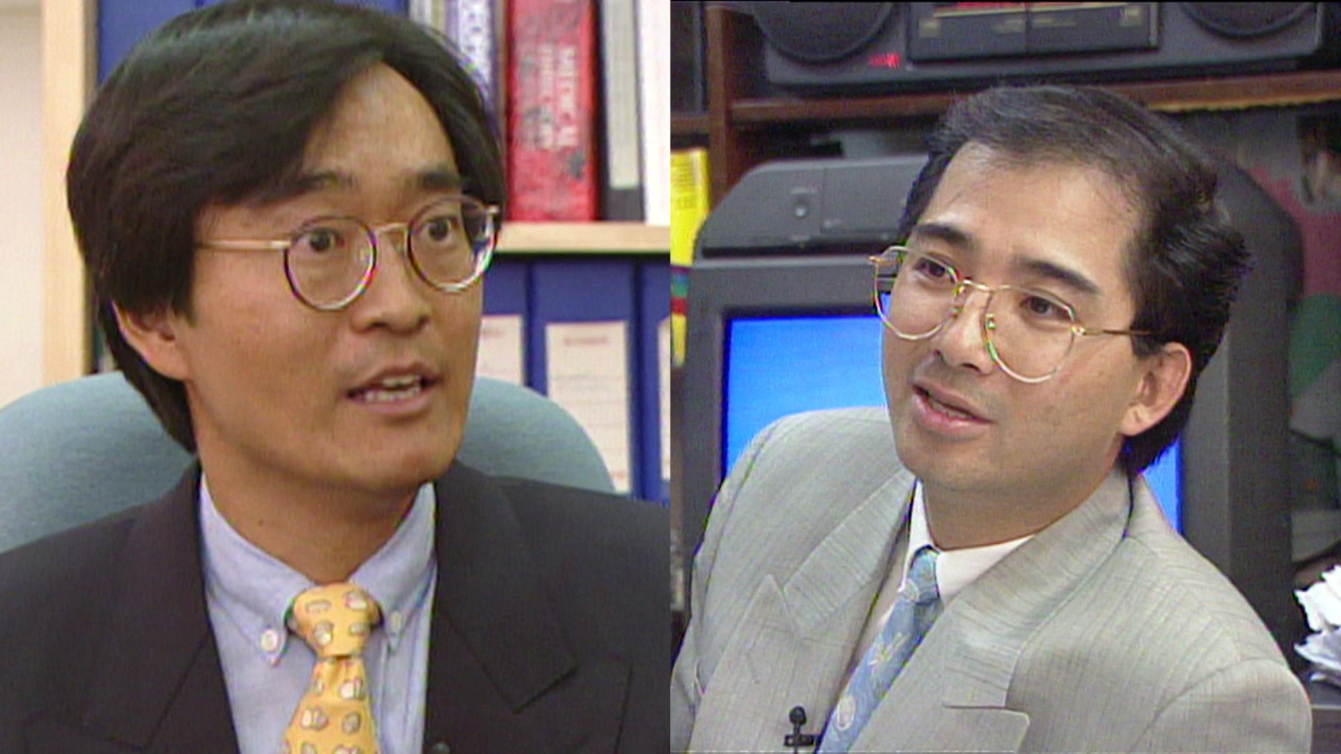 袁大明當年現身梁日華記招力撐對方。