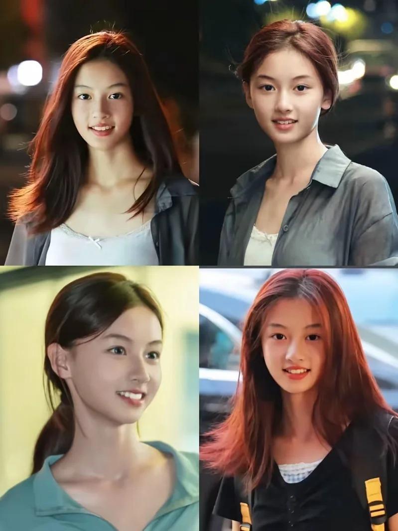 河南南陽15歲美少女網紅七七神似張栢芝