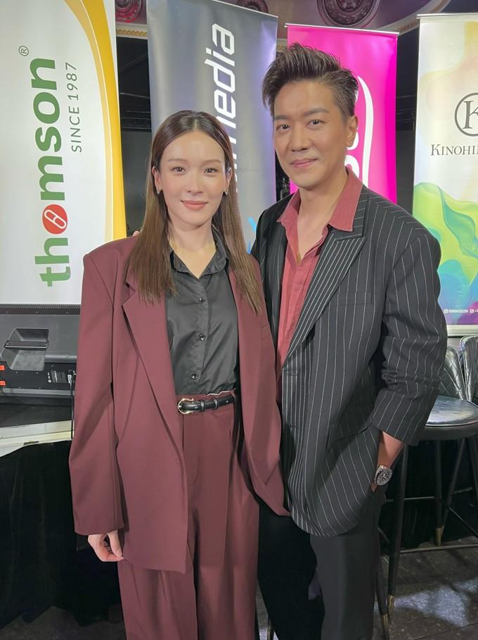 Ali和黎諾懿繼TVB劇《BB來了》後再度合作。