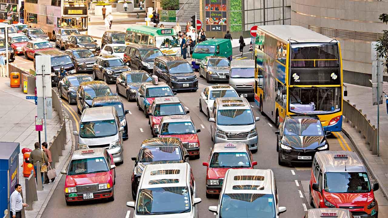 粵車南下初期每日有100個入市區配額。(資料圖片)