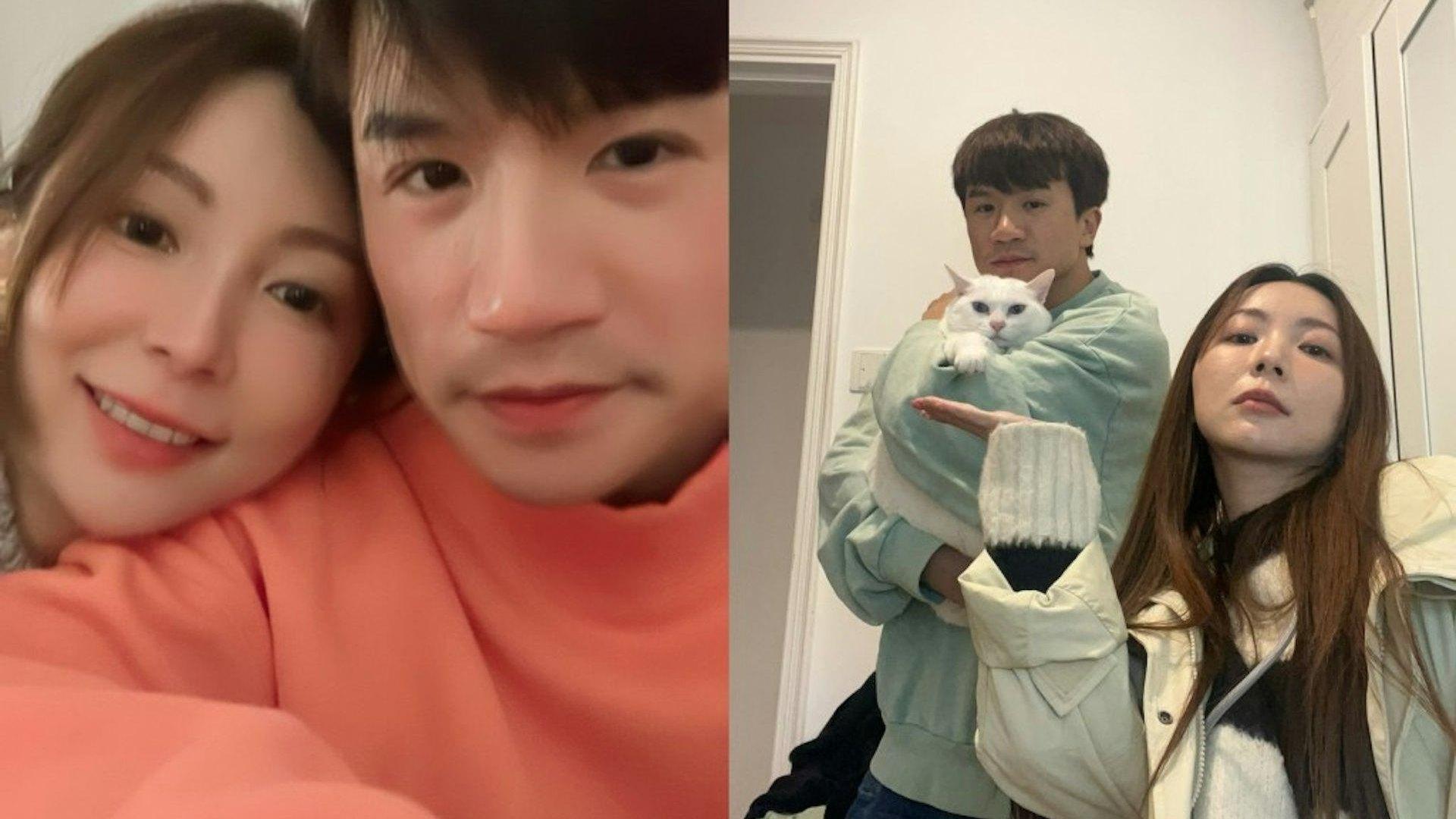 釗峰與女友先後證實這段關係分手收場。