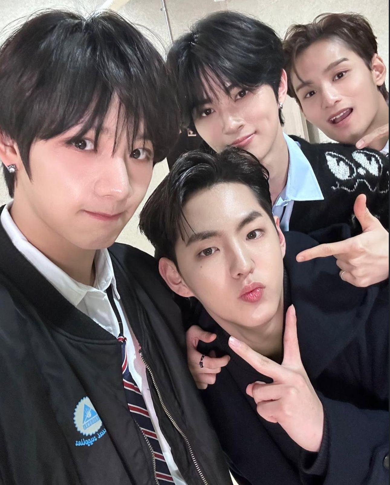 金東彬是Jacso Entertainment藝人,在IG亦有上載他與同門男團XODIAC的合照。