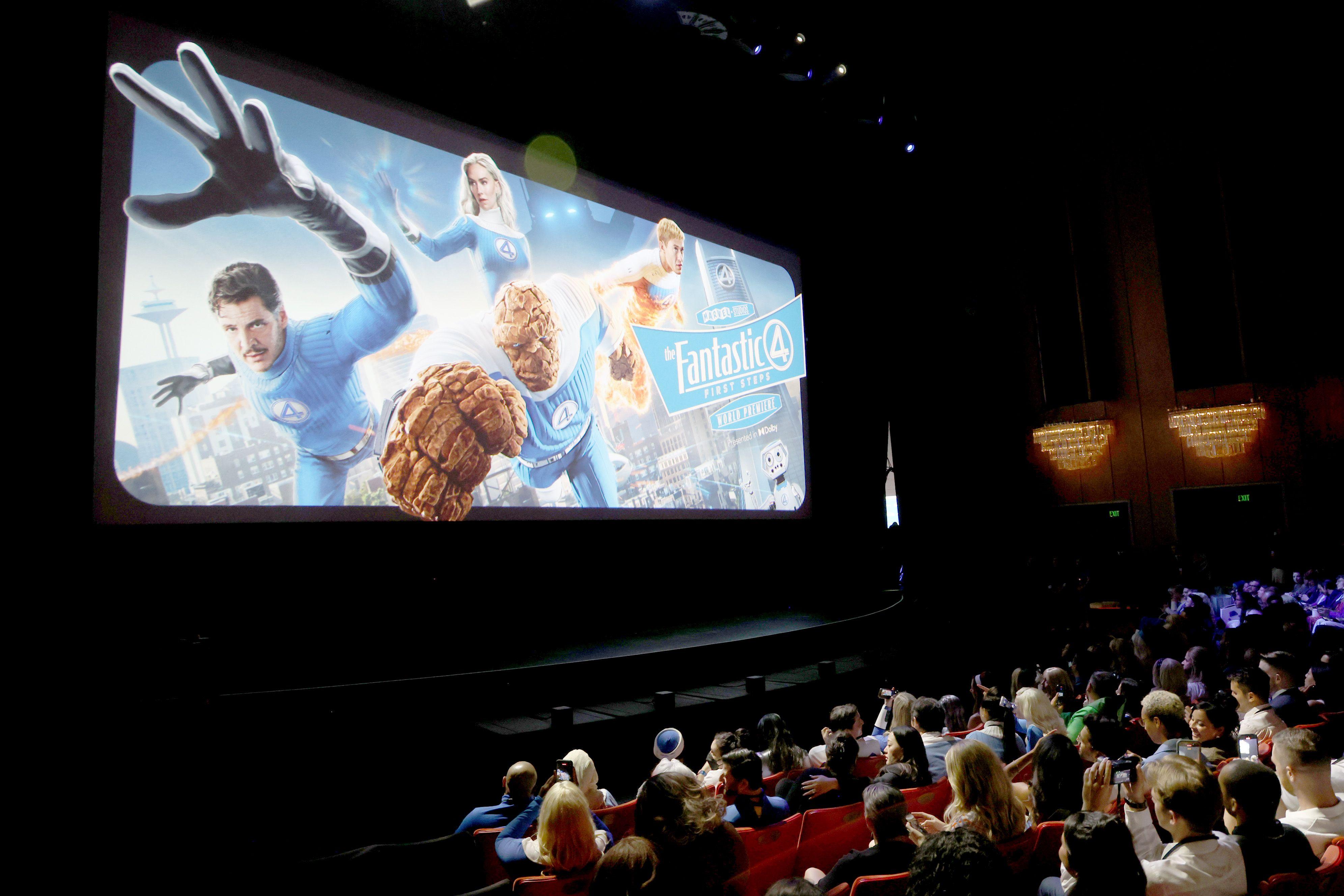 《神奇4俠:英雄第一步》在洛杉磯舉行世界首映禮。