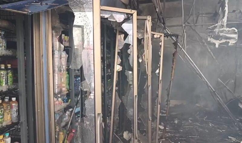 泰柬衝突|炮彈擊中泰國加油站便利店最少7死 母子遺體緊緊相擁