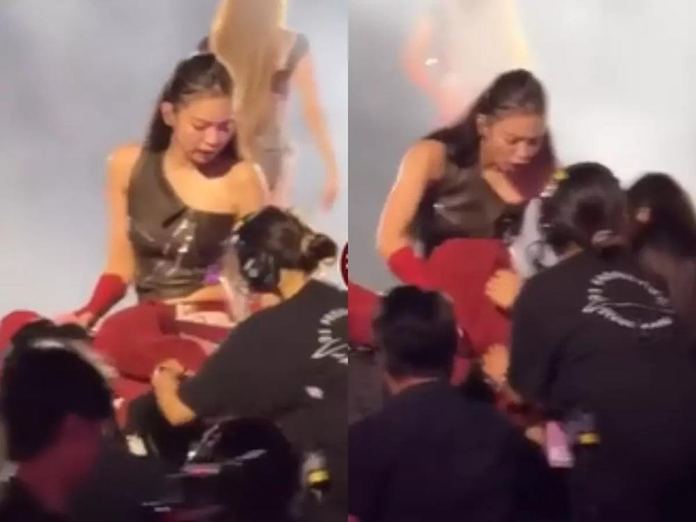 Rose@BLACKPINK送花超窩心 Jennie甩鞋好忟憎