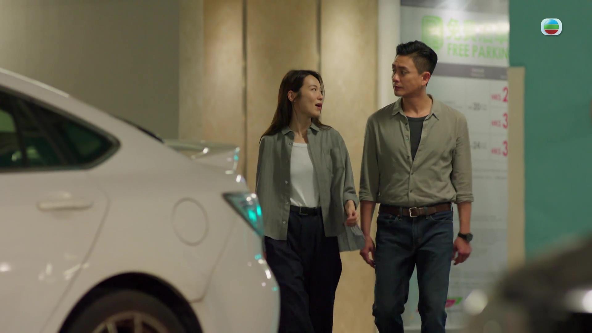 蔡潔在《執法者們》獲黃宗澤英雄救美。