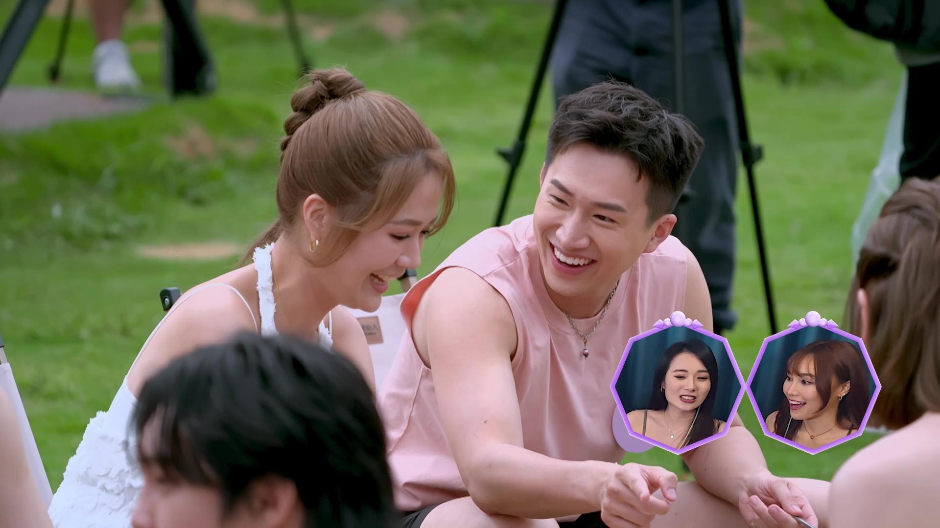 GM同Maggie喺另一張傾到好開心,唔知係咪激將法呢?