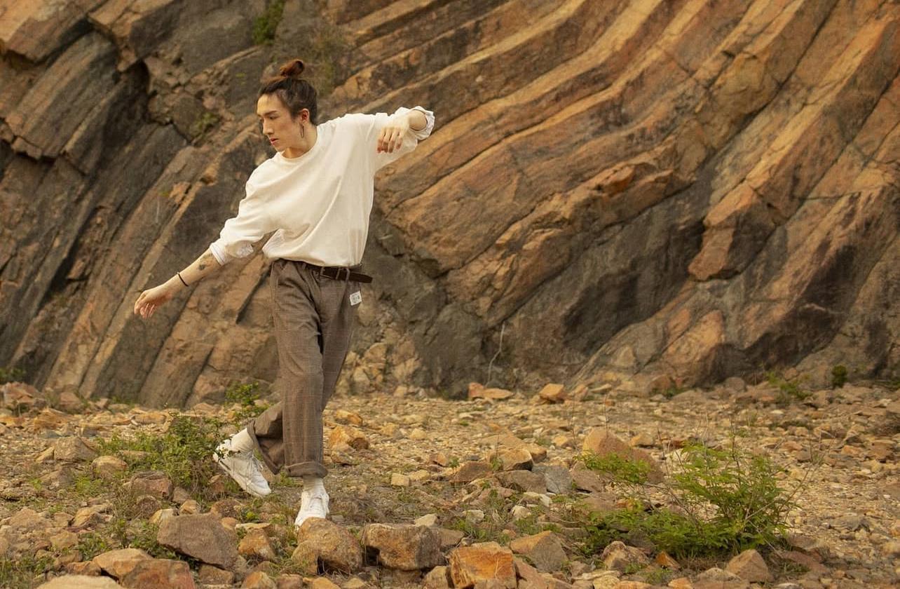 在MIRROR演唱會嚴重受傷的舞者阿Mo李啟言。