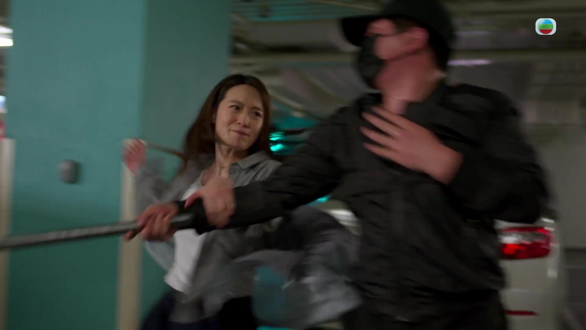 蔡潔在《執法者們》的動作戲獲讚,她直言幾秒動作絕不容易。