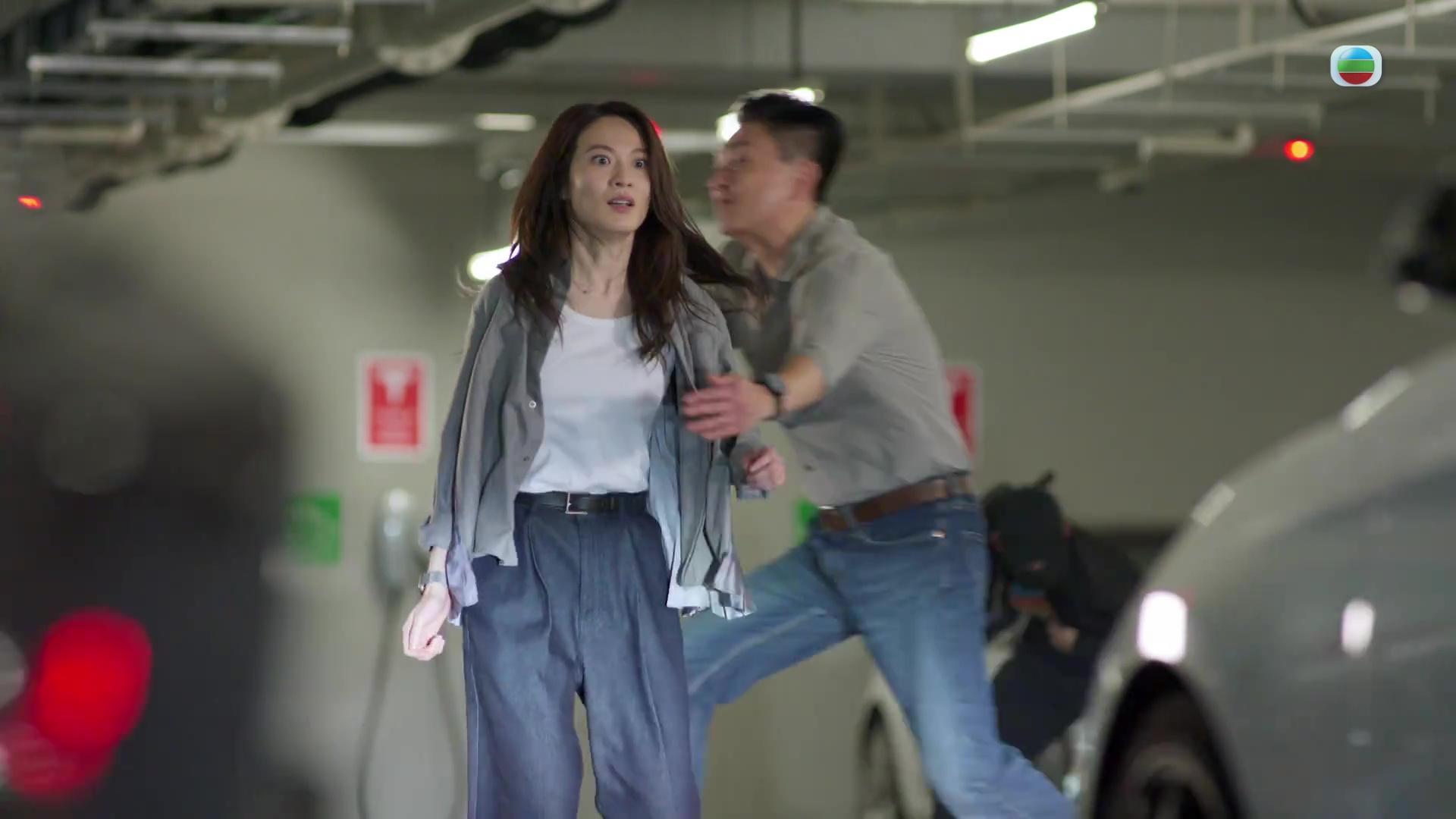 蔡潔在《執法者們》獲黃宗澤英雄救美。