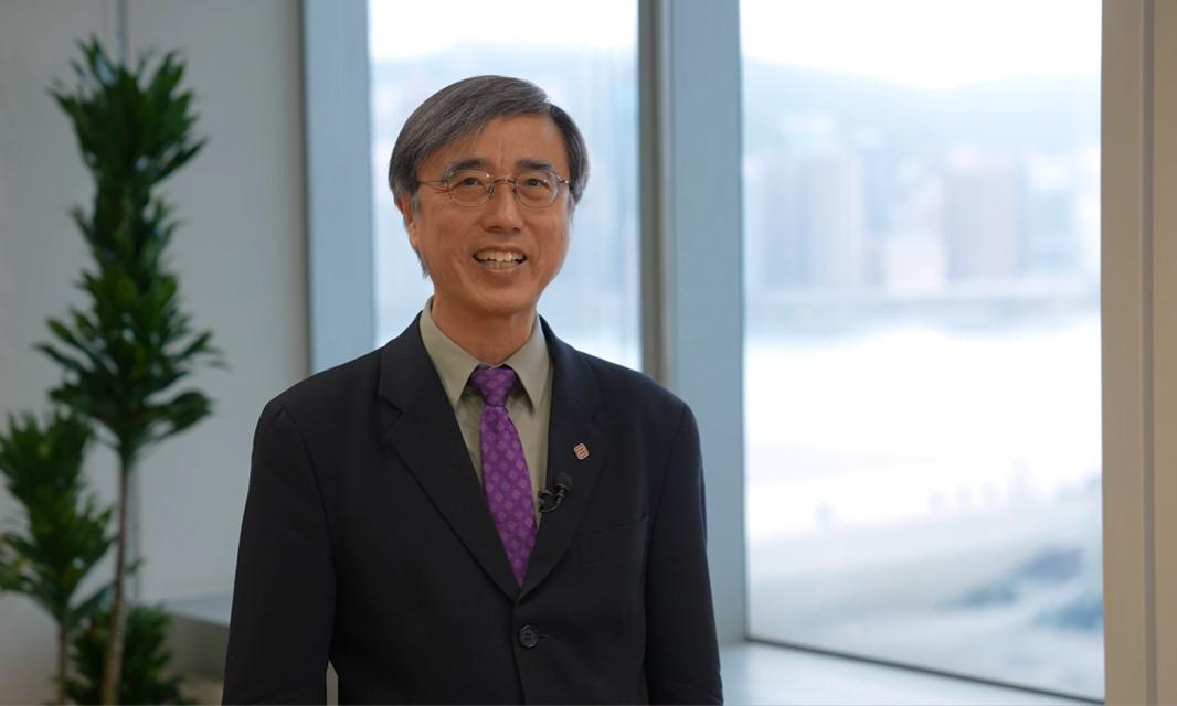 香港理工大學副校長(教學)黃國賢教授嚮應廉署的防貪建議。(大會提供)