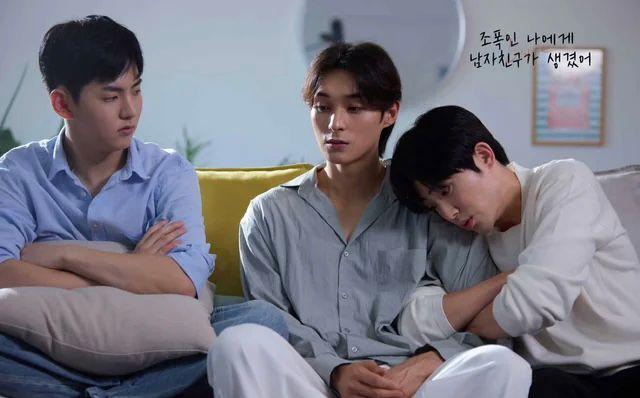 金東彬去年接拍BL韓劇《黑幫與他的男朋友》。