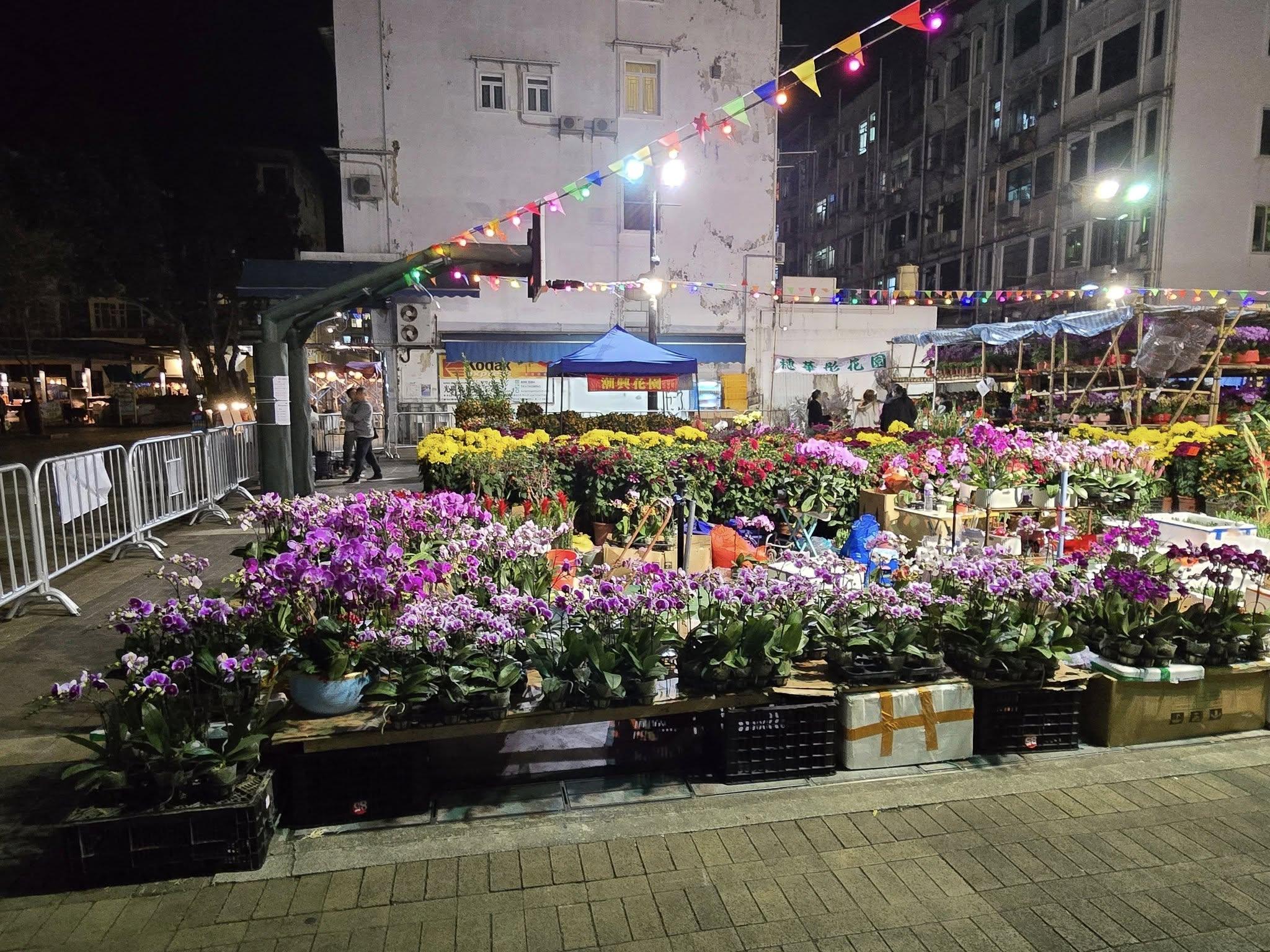 西貢萬宜遊樂場花市入場人次持續偏低,明年將會停辦。(西貢將軍澳討論區FB)