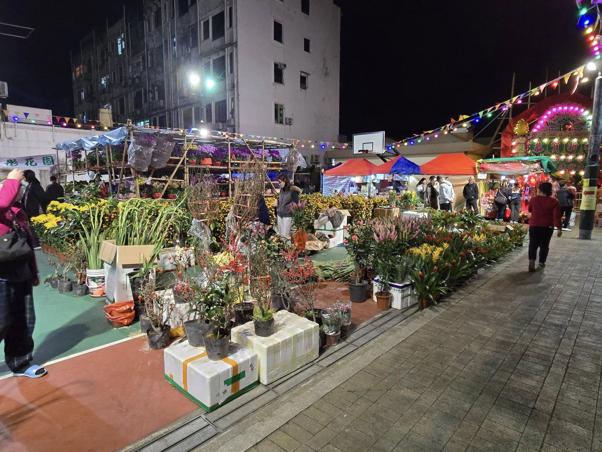 西貢萬宜遊樂場花市入場人次持續偏低,明年將會停辦。(西貢將軍澳討論區FB)