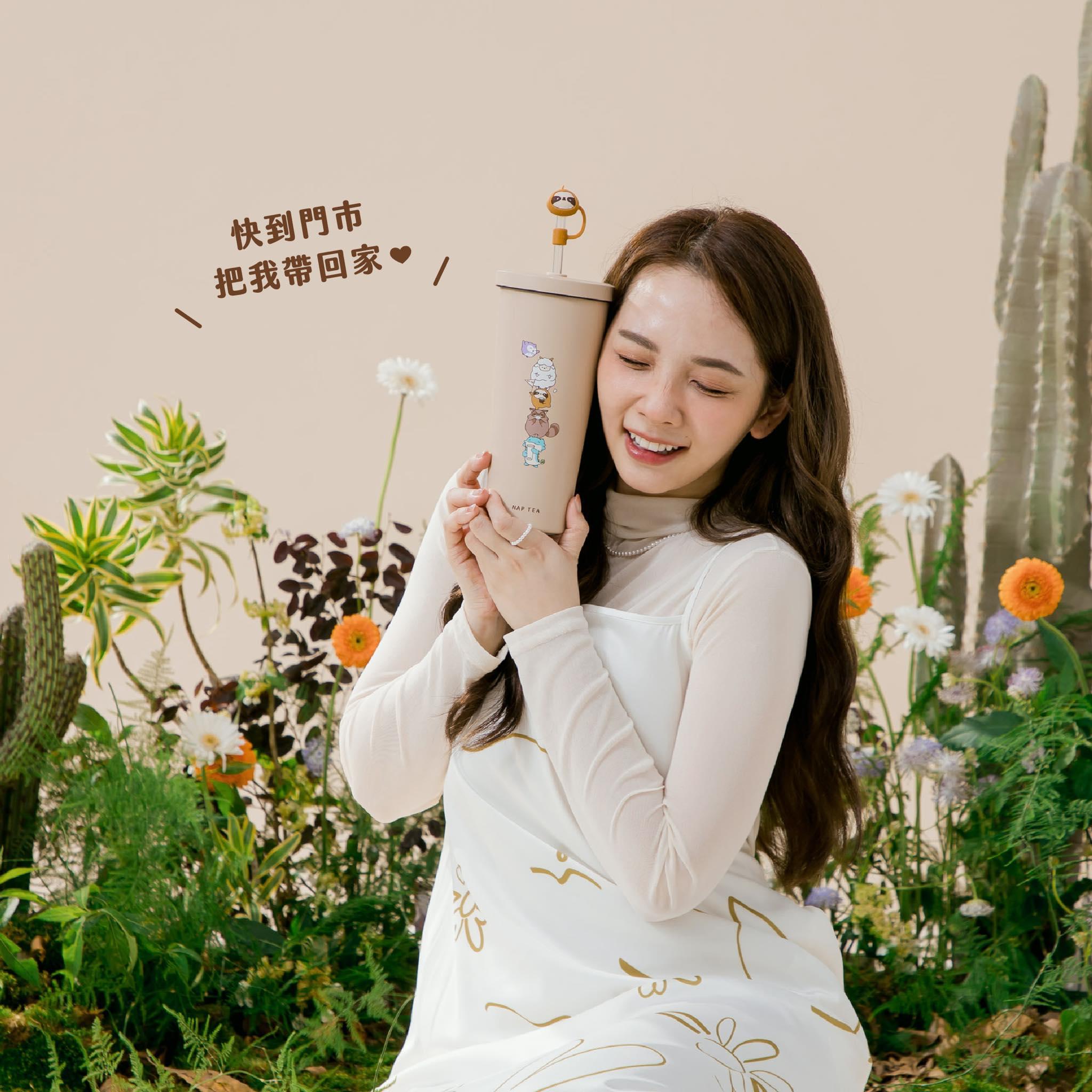 台灣Youtuber珍奶女神滴妹「再睡5分鐘」,來港不足半年已宣布開第4間分店。(再睡5分鐘@fb圖)