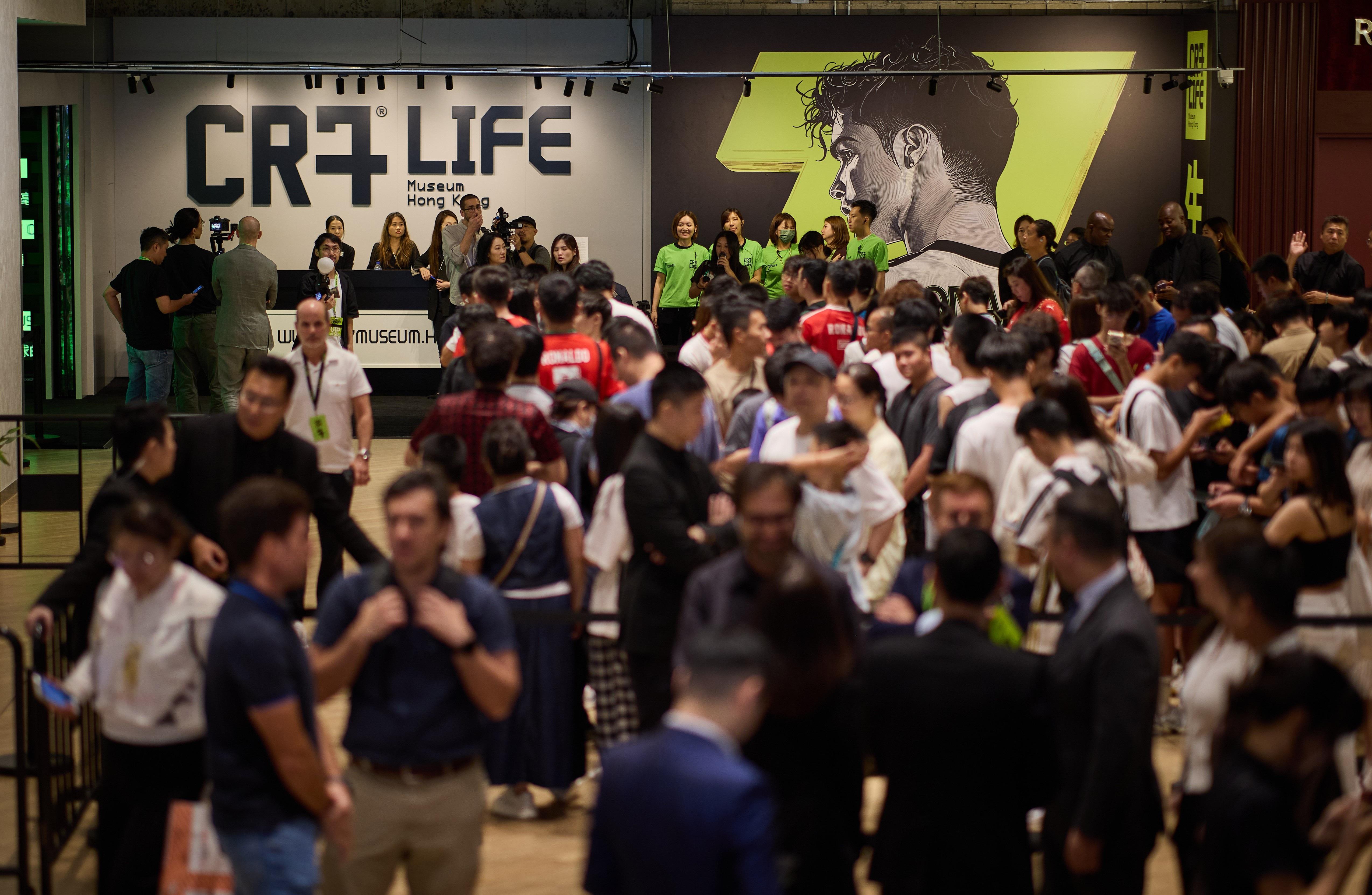 星栢發展有限公司主辦的CR7®️ LIFE博物館已於7月初在K11 MUSEA揭幕,向葡萄牙足球傳奇C朗拿度致敬。(新世界提供)