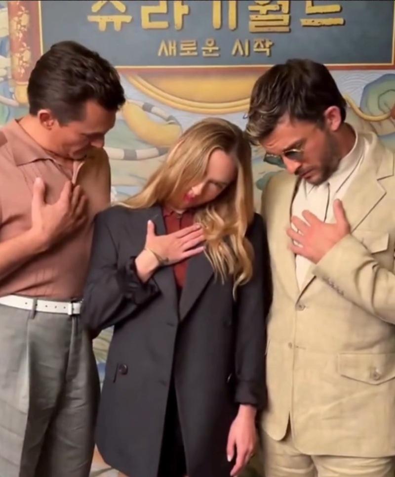 侏羅紀世界|《侏羅紀世界:重生》南韓首映 施嘉莉扮金宣虎「歪頭wink笑」