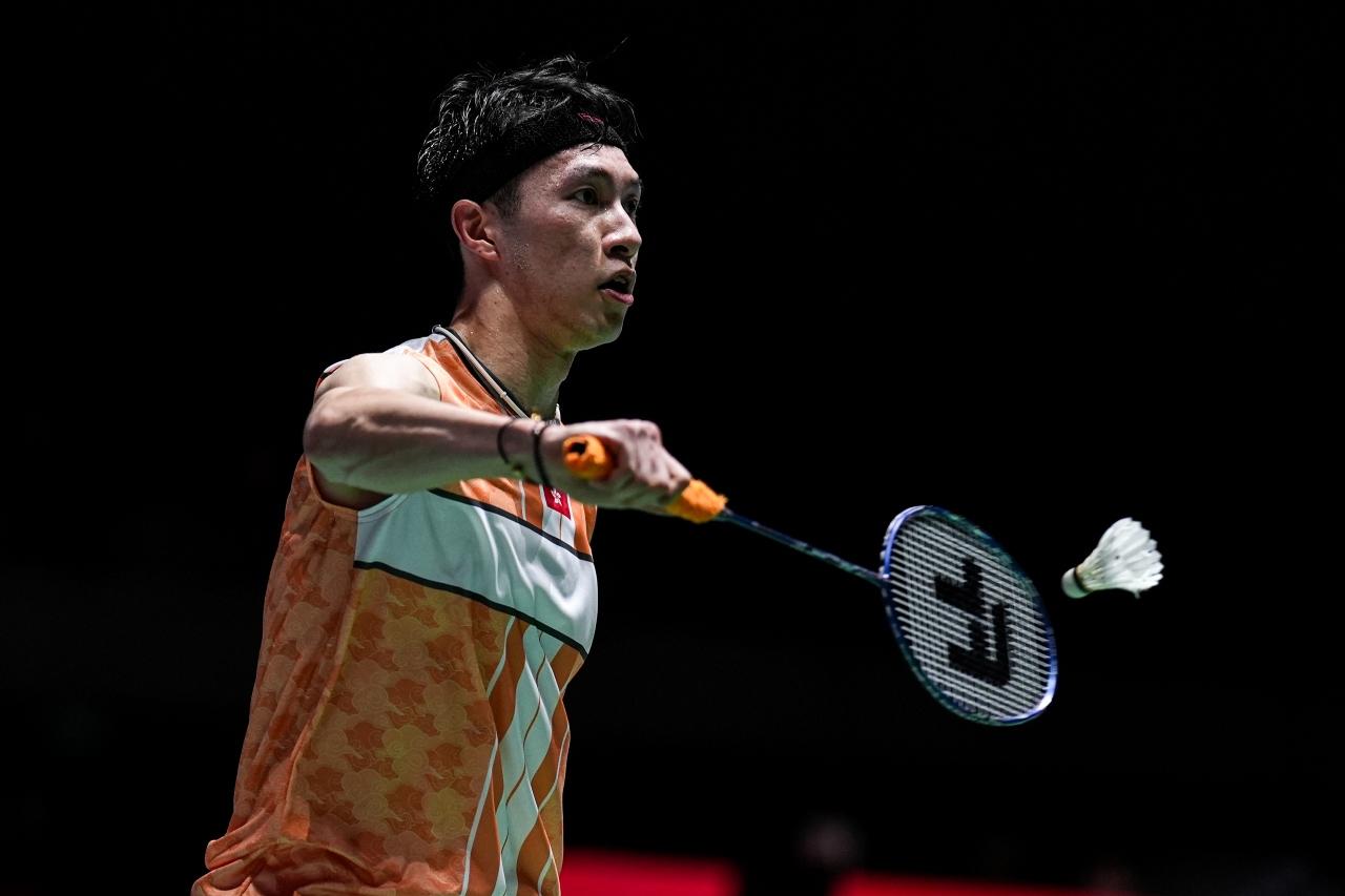 伍家朗在第3局連失7分落敗。