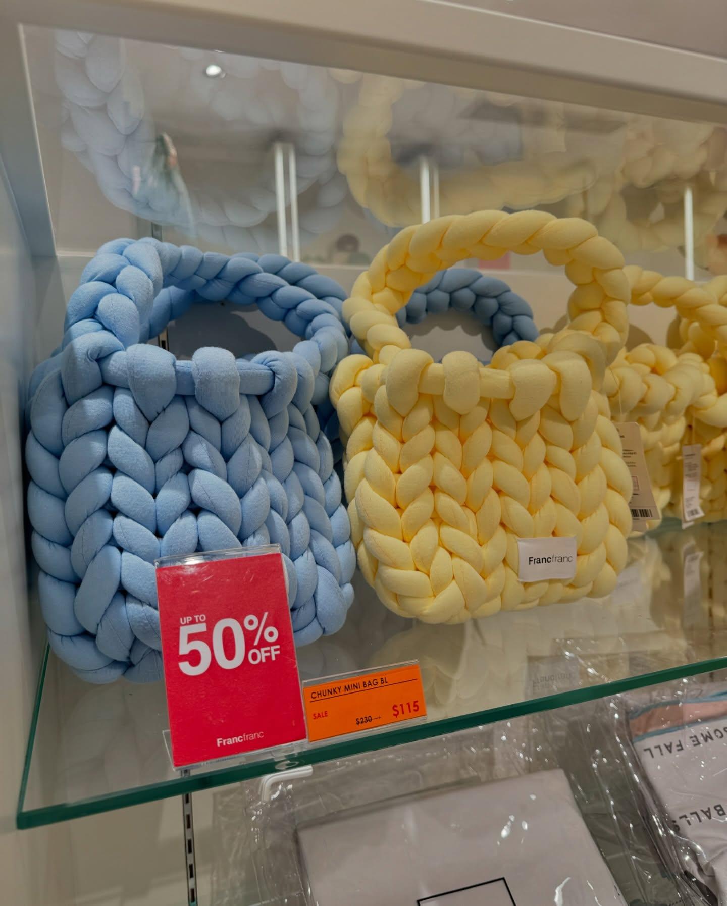 Francfranc元朗店舉行清貨優惠。(Francfranc FB照片)