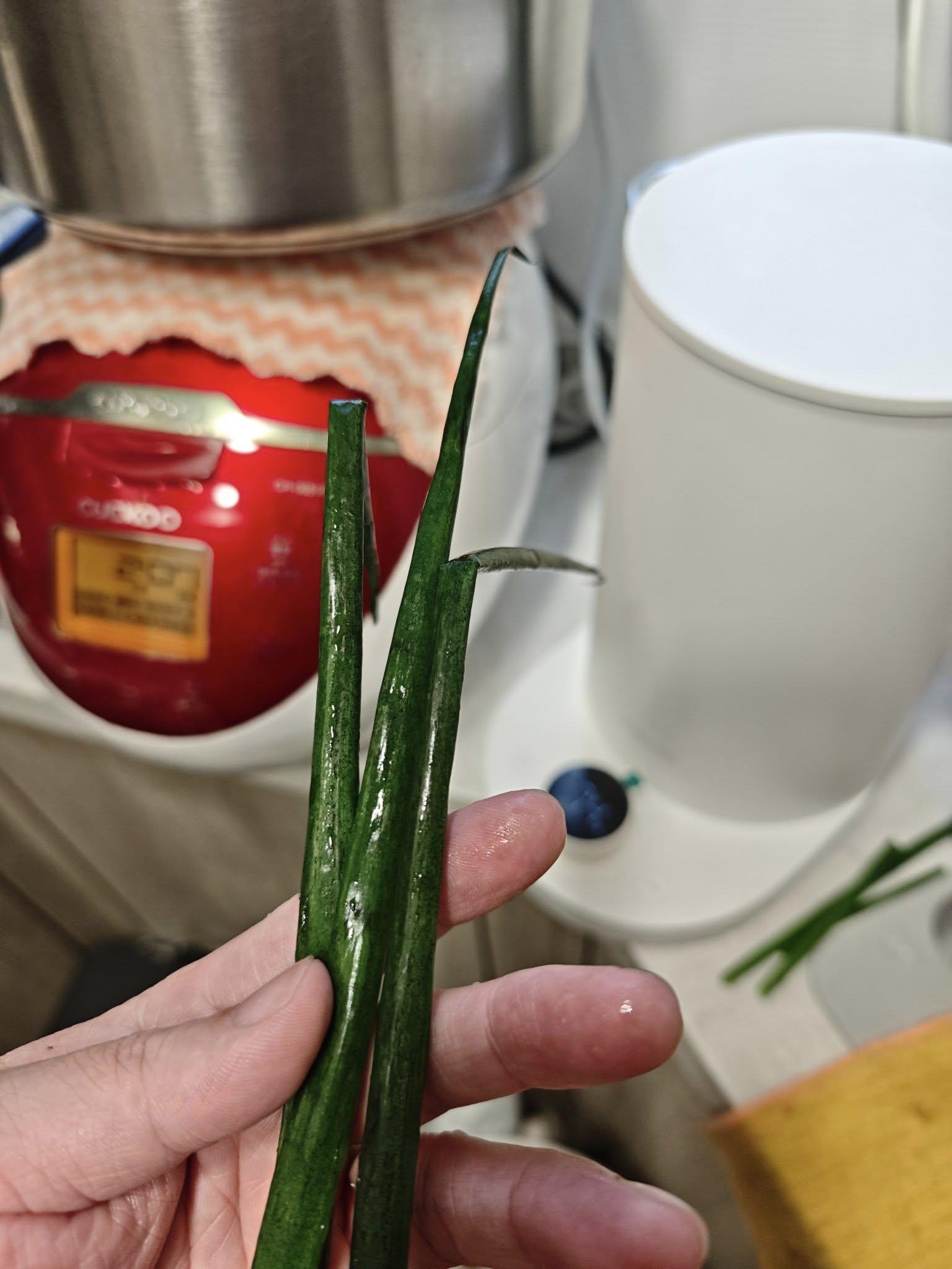 港男超市買「甩色蔥」,引起食安疑慮(FB日出康城 領都、領峯、領凱 - 業主暢所欲言群組)