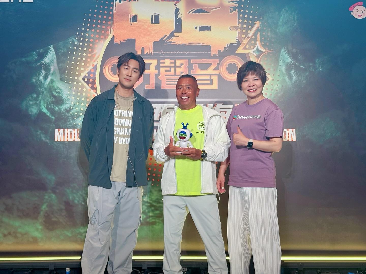 顏福偉再次現身,更擔任《中年好聲音4》海選的評審。