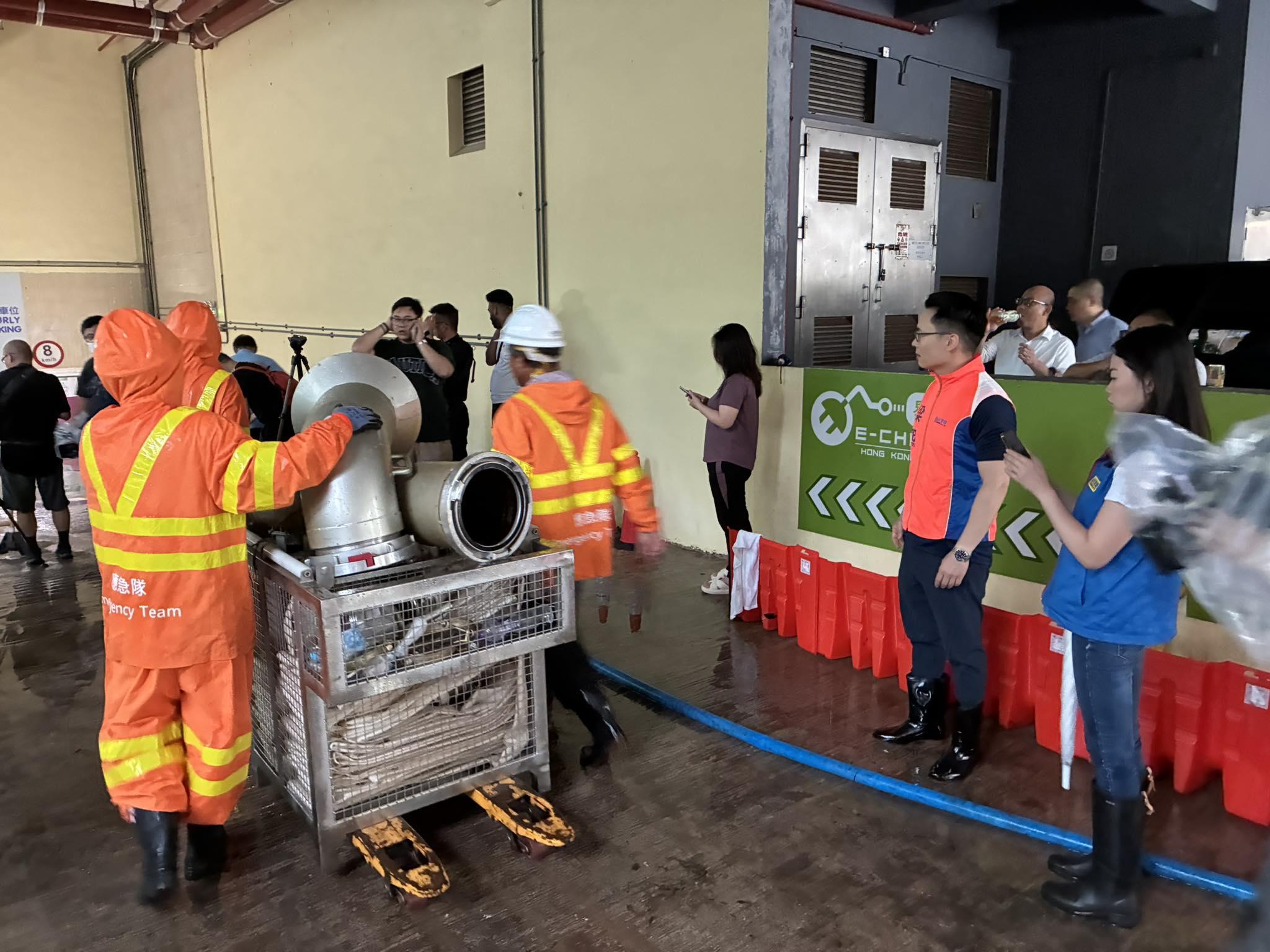 梁熙表示今早曾到柴灣環翠停車場視察。(梁熙FB)