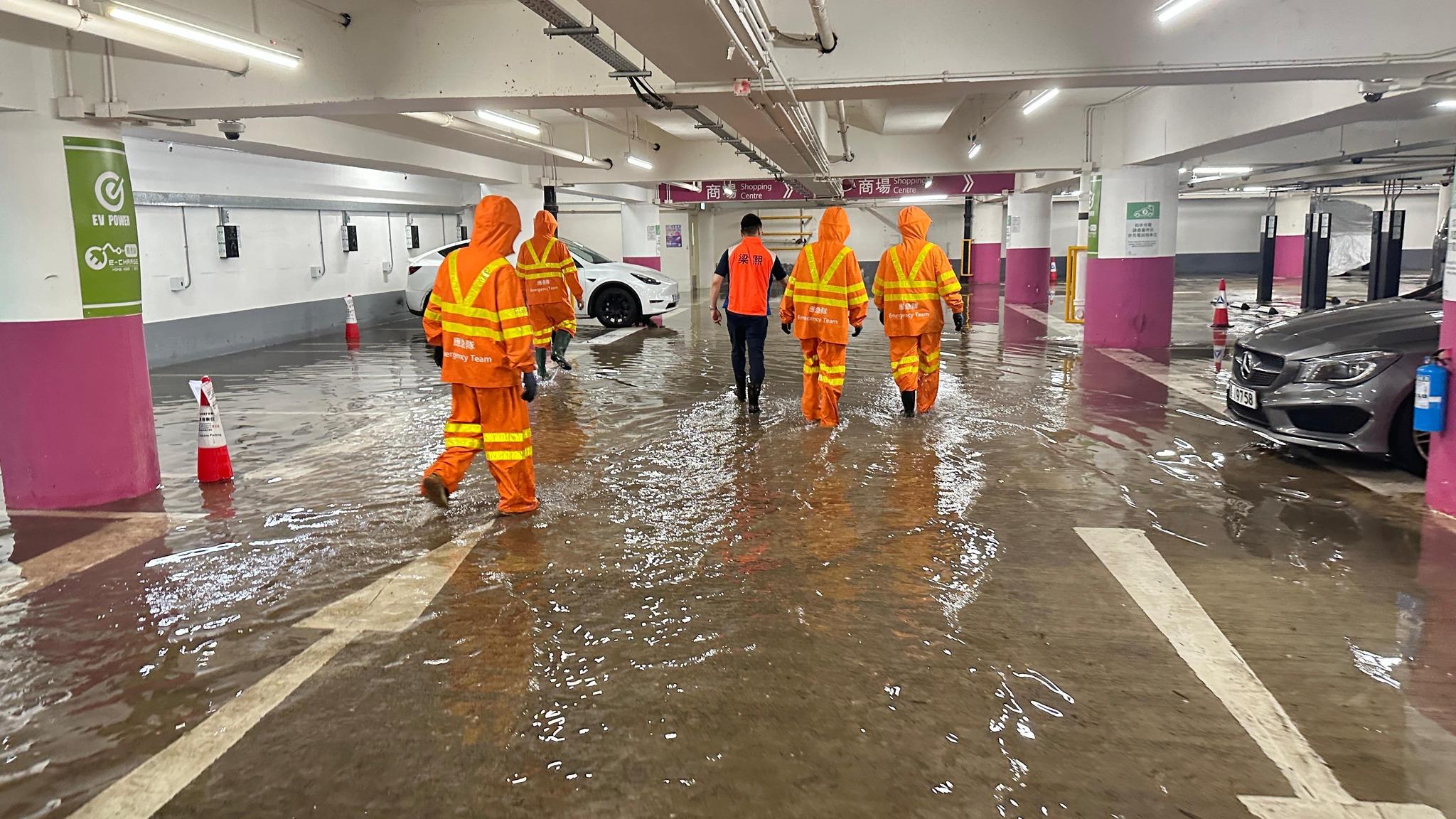 梁熙表示今早曾到柴灣環翠停車場視察。(梁熙FB)