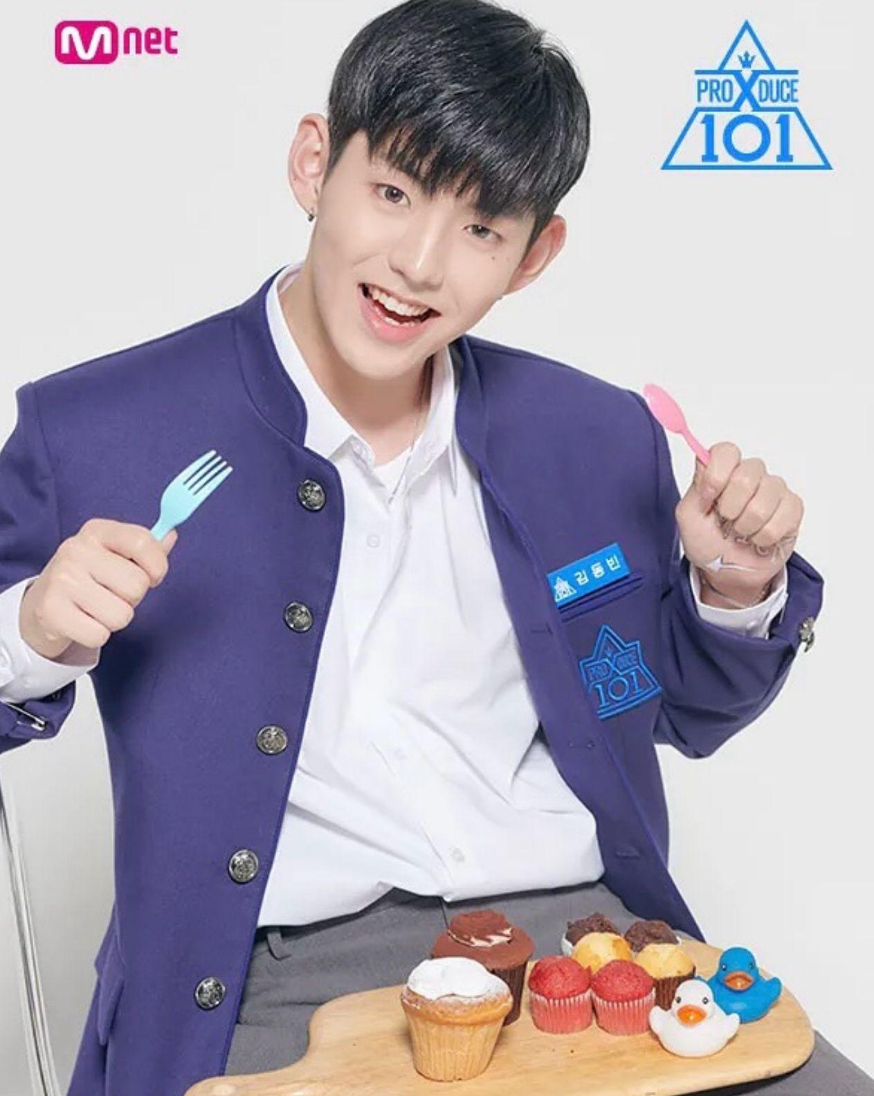 金東彬先後參加兩季韓國選秀節目《Produce 101》。