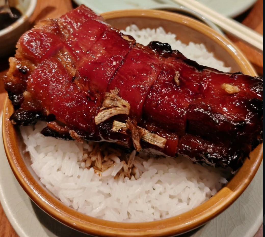 雷頌德當年跟Leon合作無間,兩人相約叉燒豬油撈飯。