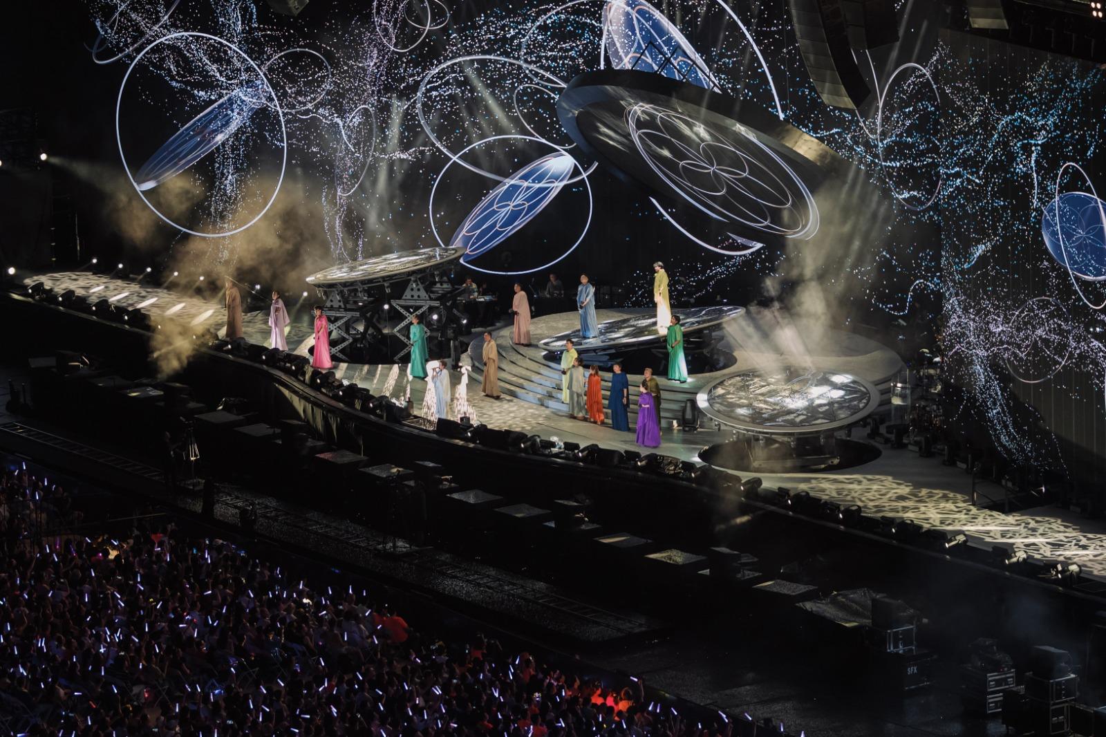 林憶蓮的2025年巡迴演唱會《迴響 Resonance》上周末在上海體育場開唱。