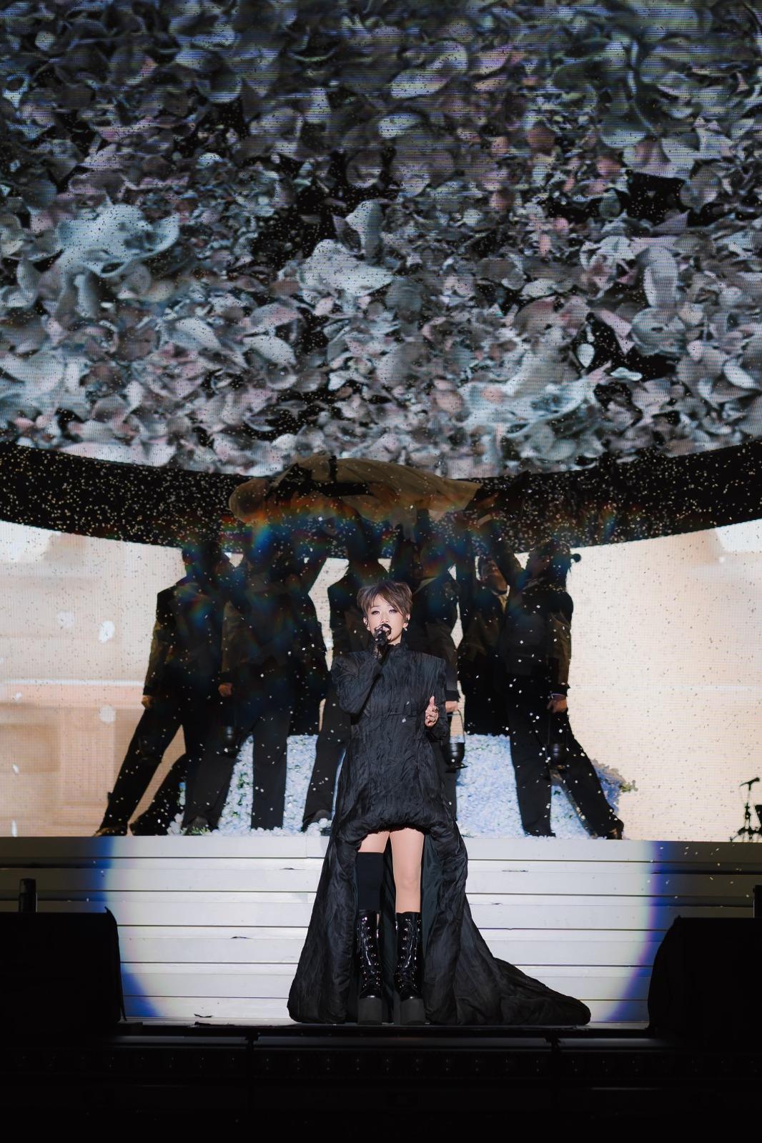 林憶蓮的2025年巡迴演唱會《迴響 Resonance》上周末在上海體育場開唱。