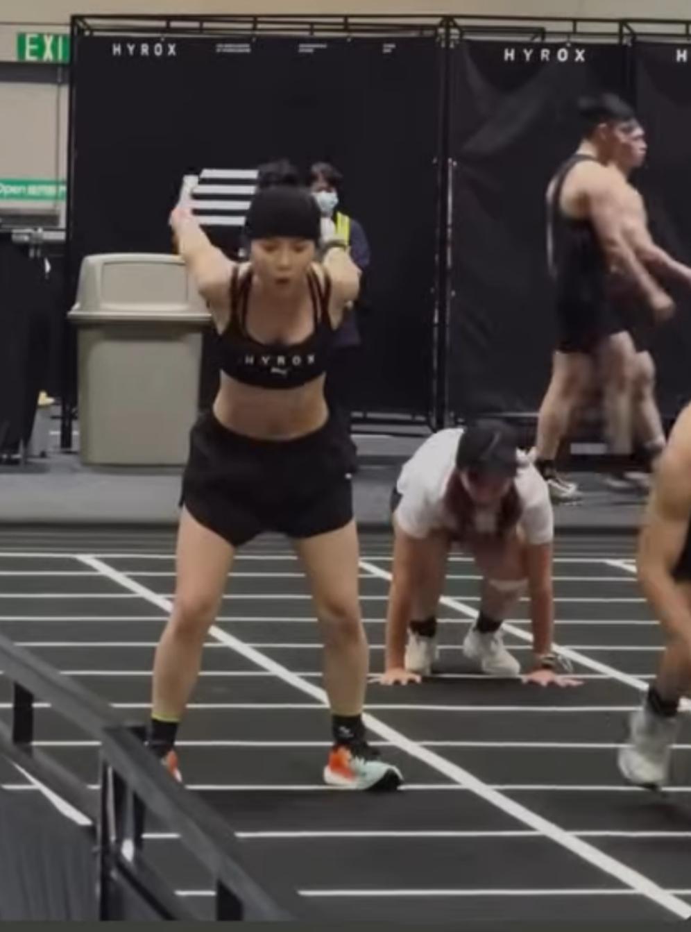 Lolly Talk成員MeiMei與Ah Yo變大隻妹參加HYROX。