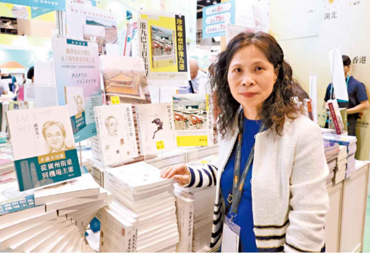 書展 吳小燕對銷情審慎樂觀