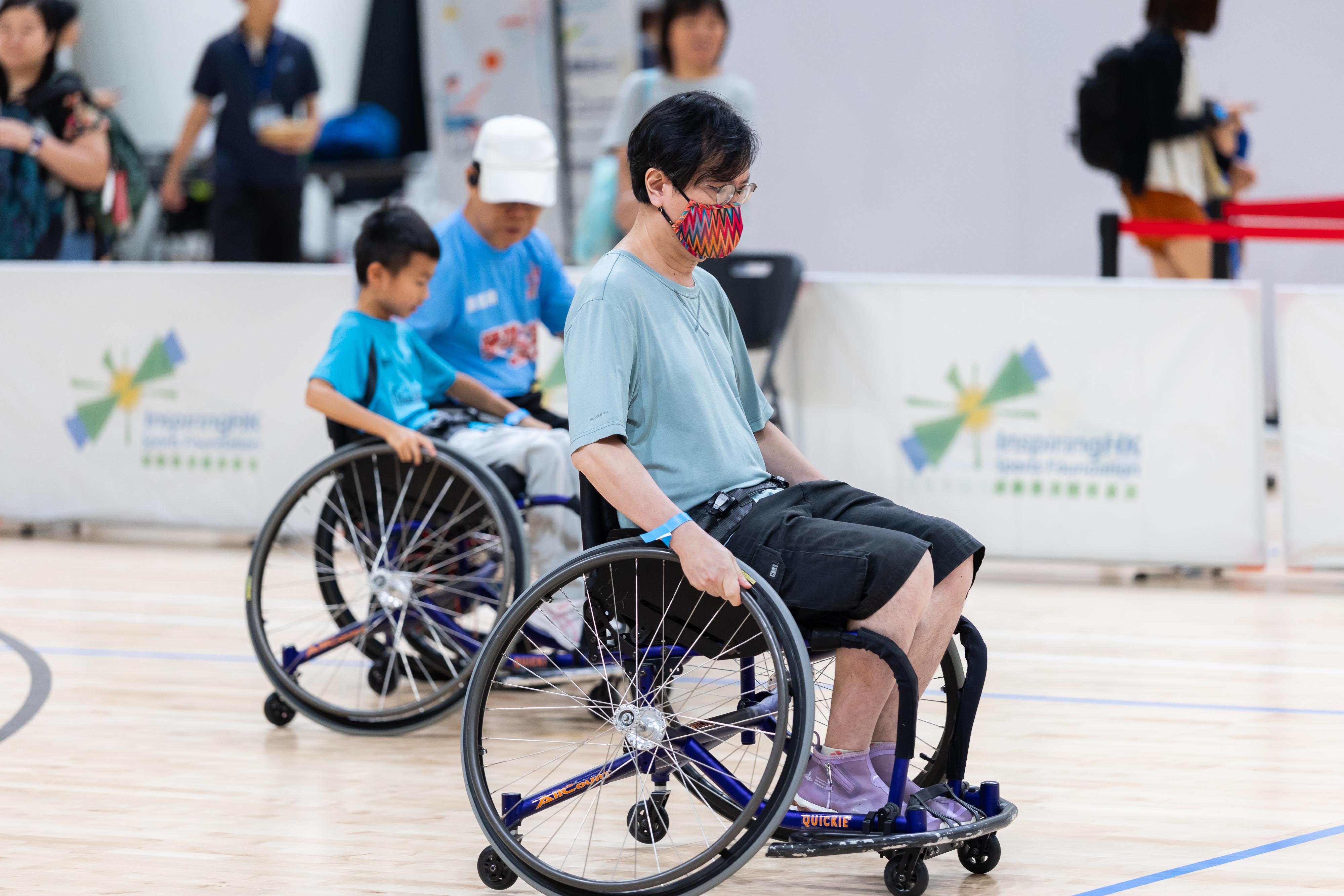 讓健全人士親身體驗殘疾運動的挑戰,從中感受傷健共融的魅力