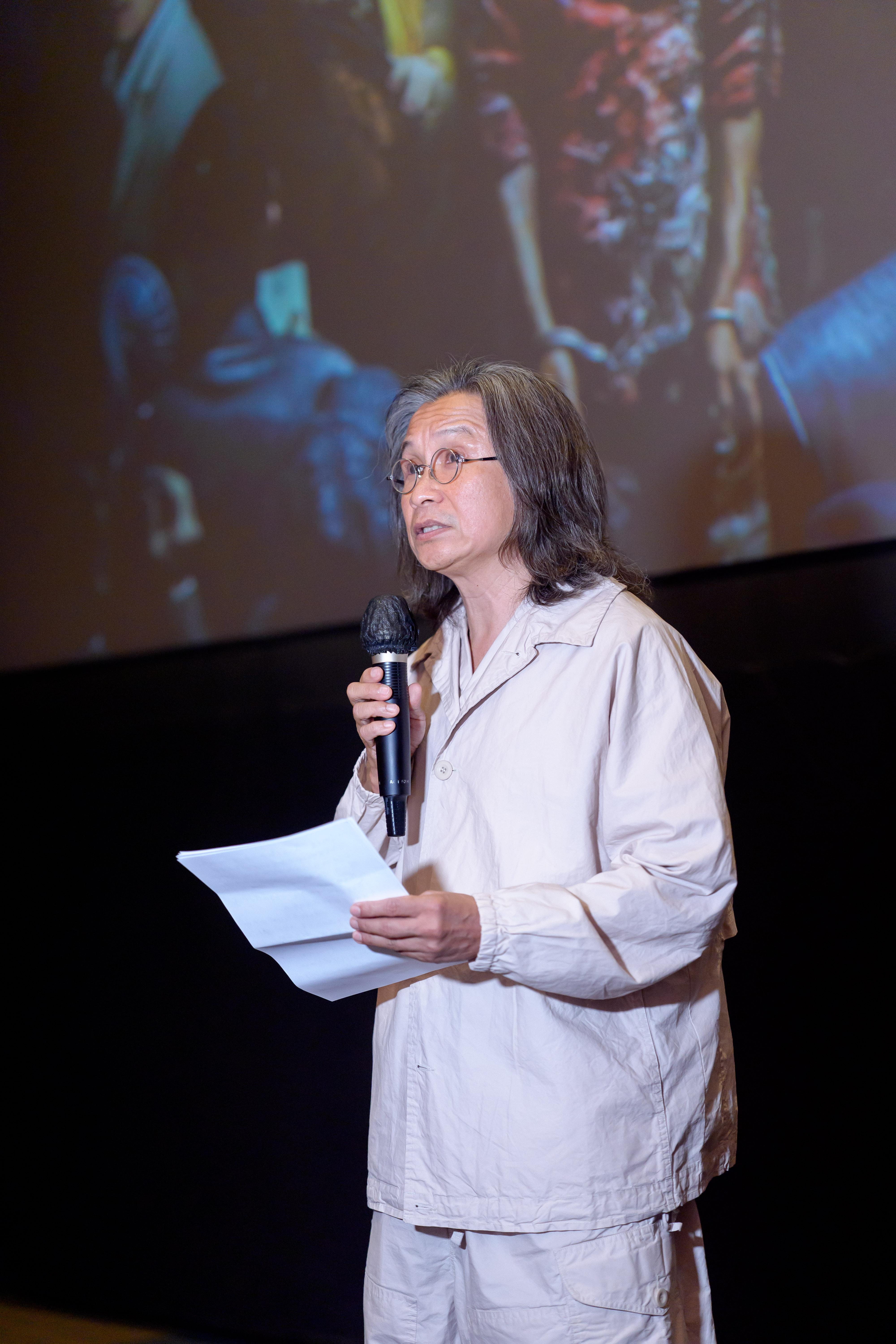 陳可辛導演在開場前先答謝各方好友來支持。