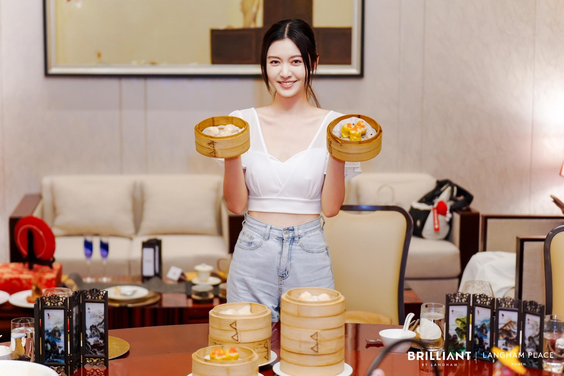 廈門朗豪酒店中餐廳明閣享用點心放題,超級抵食。