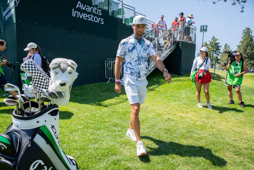 史堤芬居里(Stephen Curry)不止三分出色,更是高爾夫球好手。(美聯社)