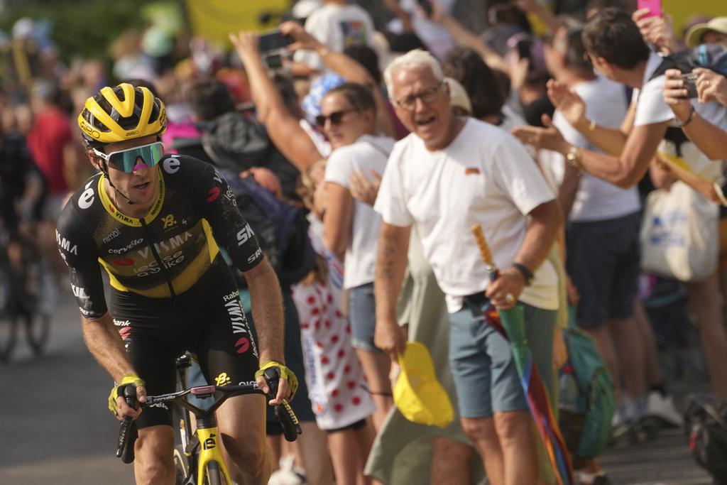 環法單車賽第十站,耶斯(Simon Yates)以9秒之差取得分站冠軍。(美聯社)