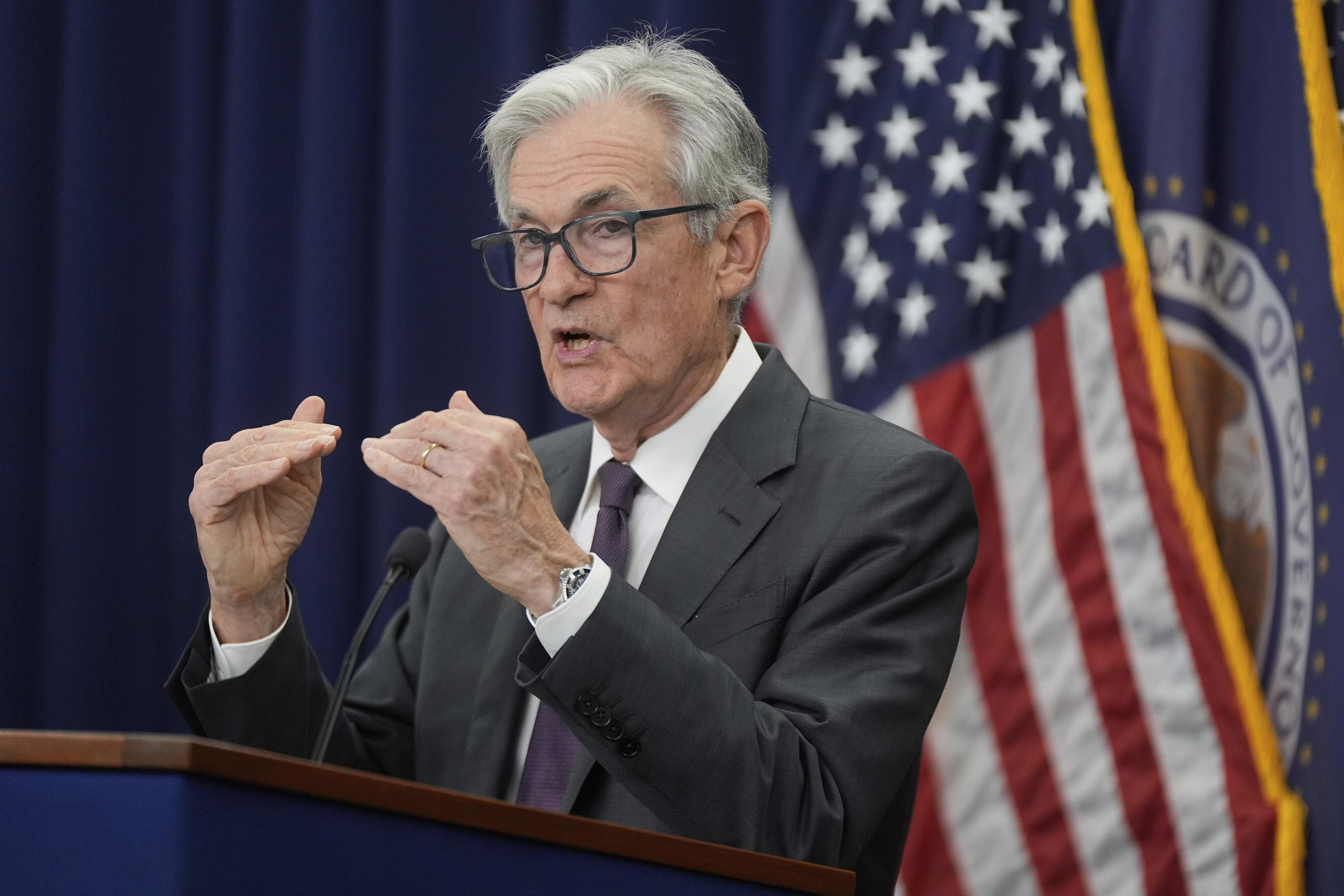 鮑威爾表示,聯儲局尚未就9月的減息政策作任何決定。(AP)