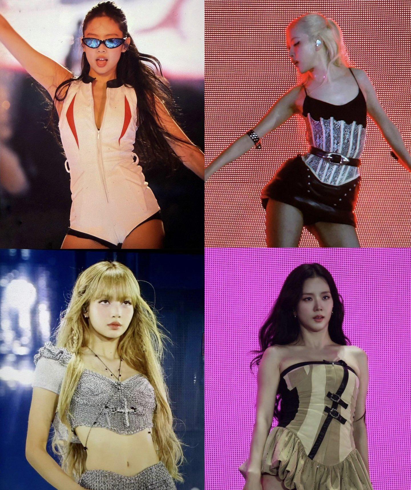 BLACKPINK 4 位成員,各自交出她們的solo舞台。