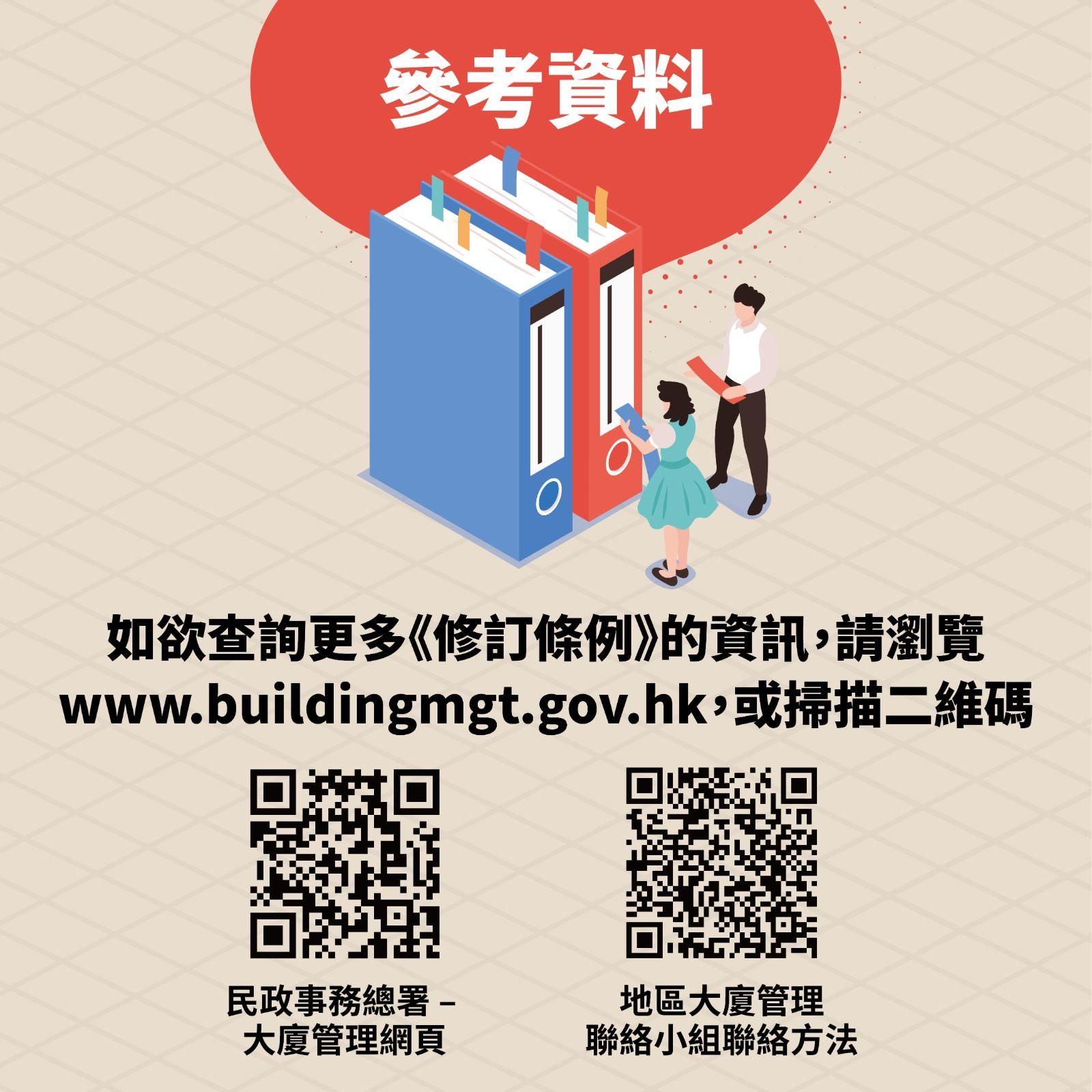 建築物管理(修訂)條例|2025年7月13日正式生效。(民政事務總署)