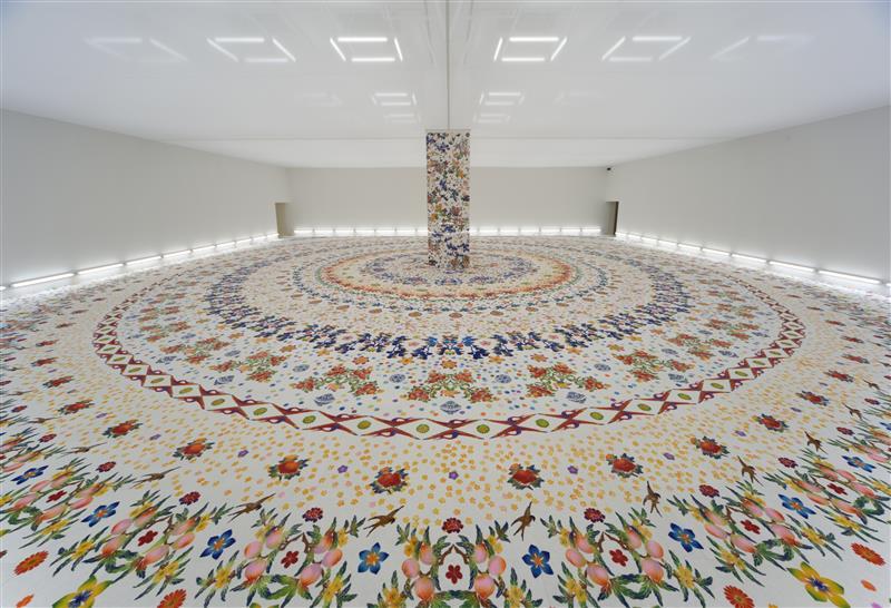 大卷伸嗣作品《迴響-無限》@愛知三年展(2016年)。