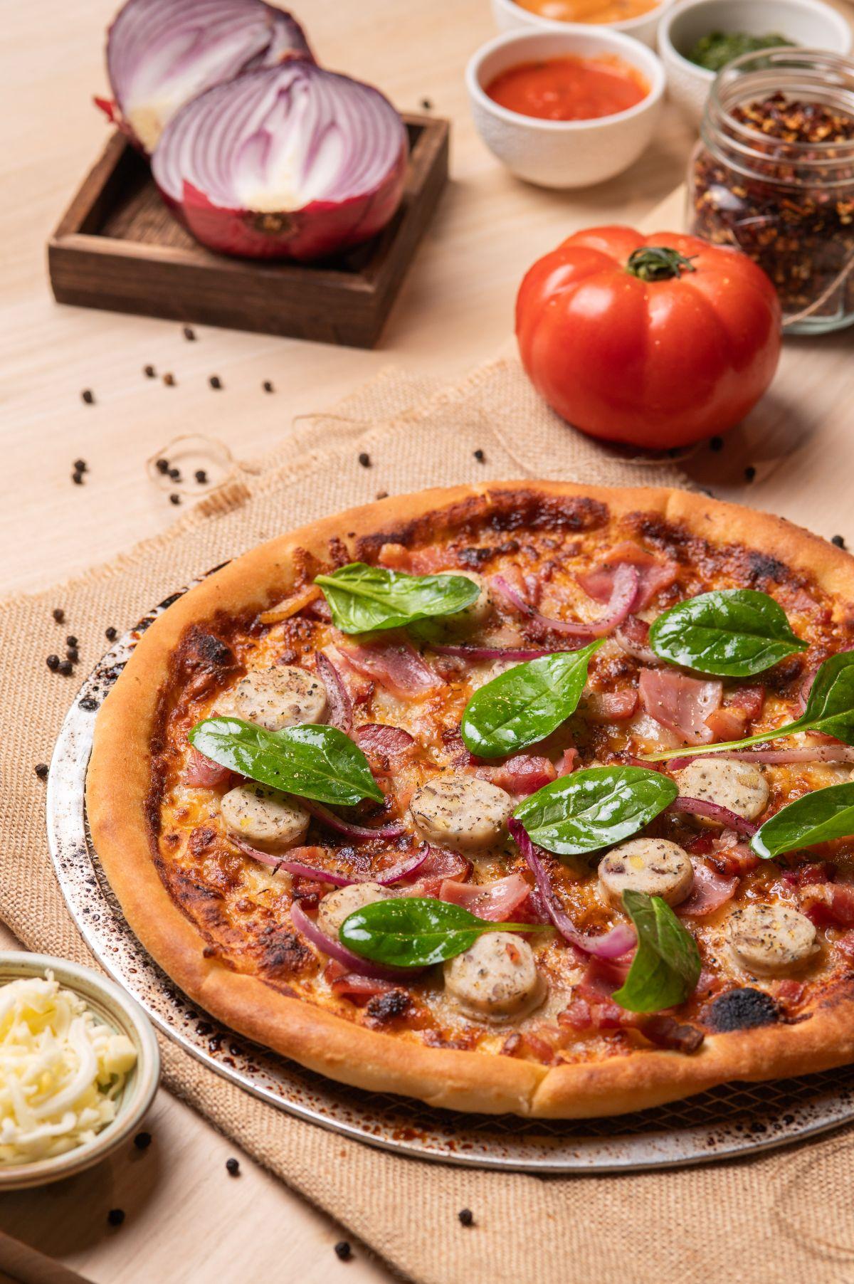 豚肉三重奏薄餅$188