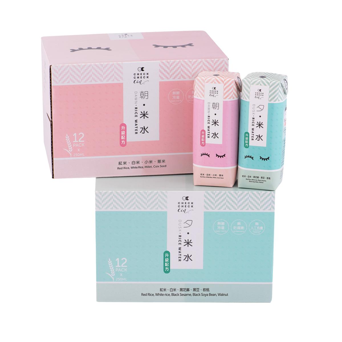 CheckCheckCin朝夕米水$180_1盒12包
