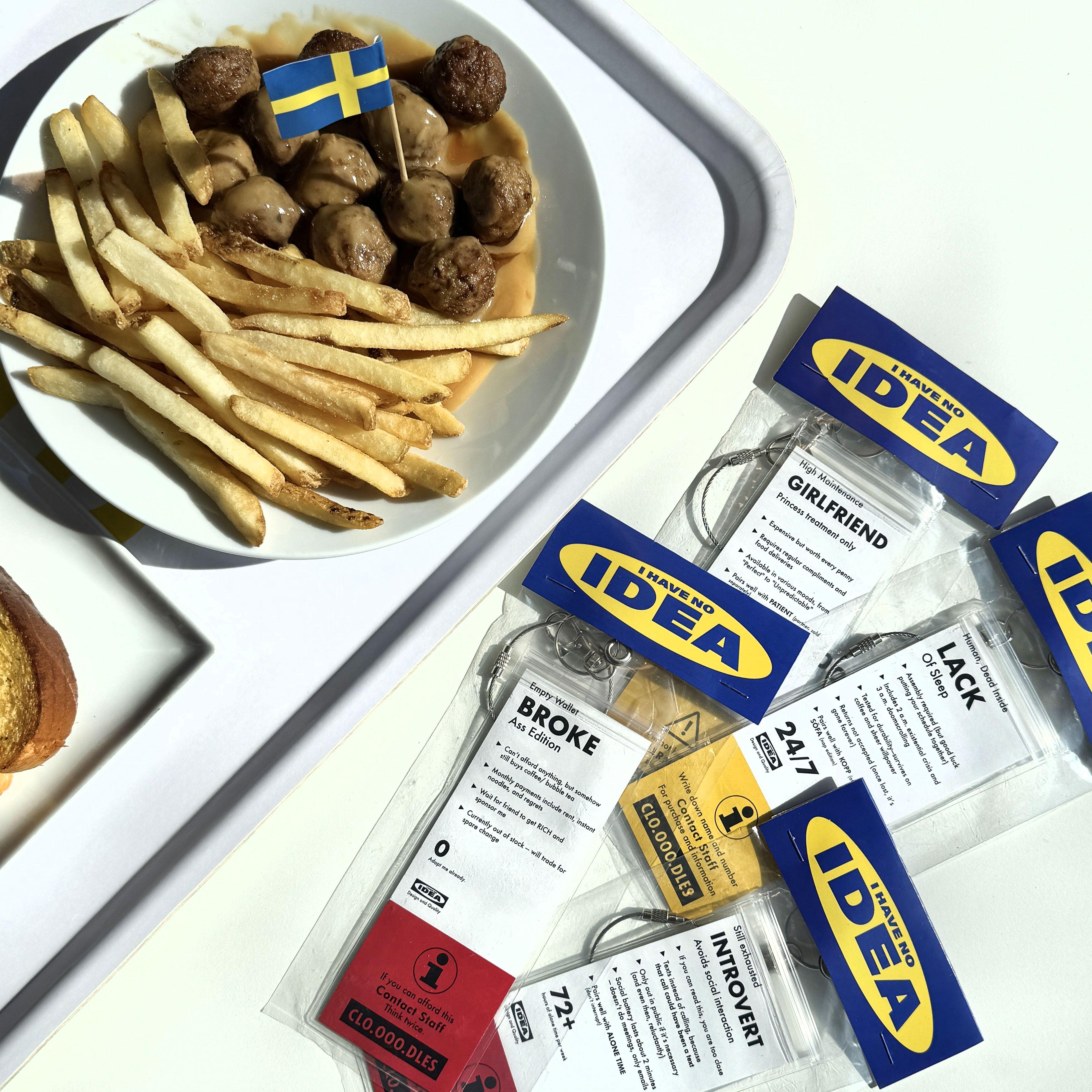 爆紅的「IKEA 價錢牌」設計鎖匙扣