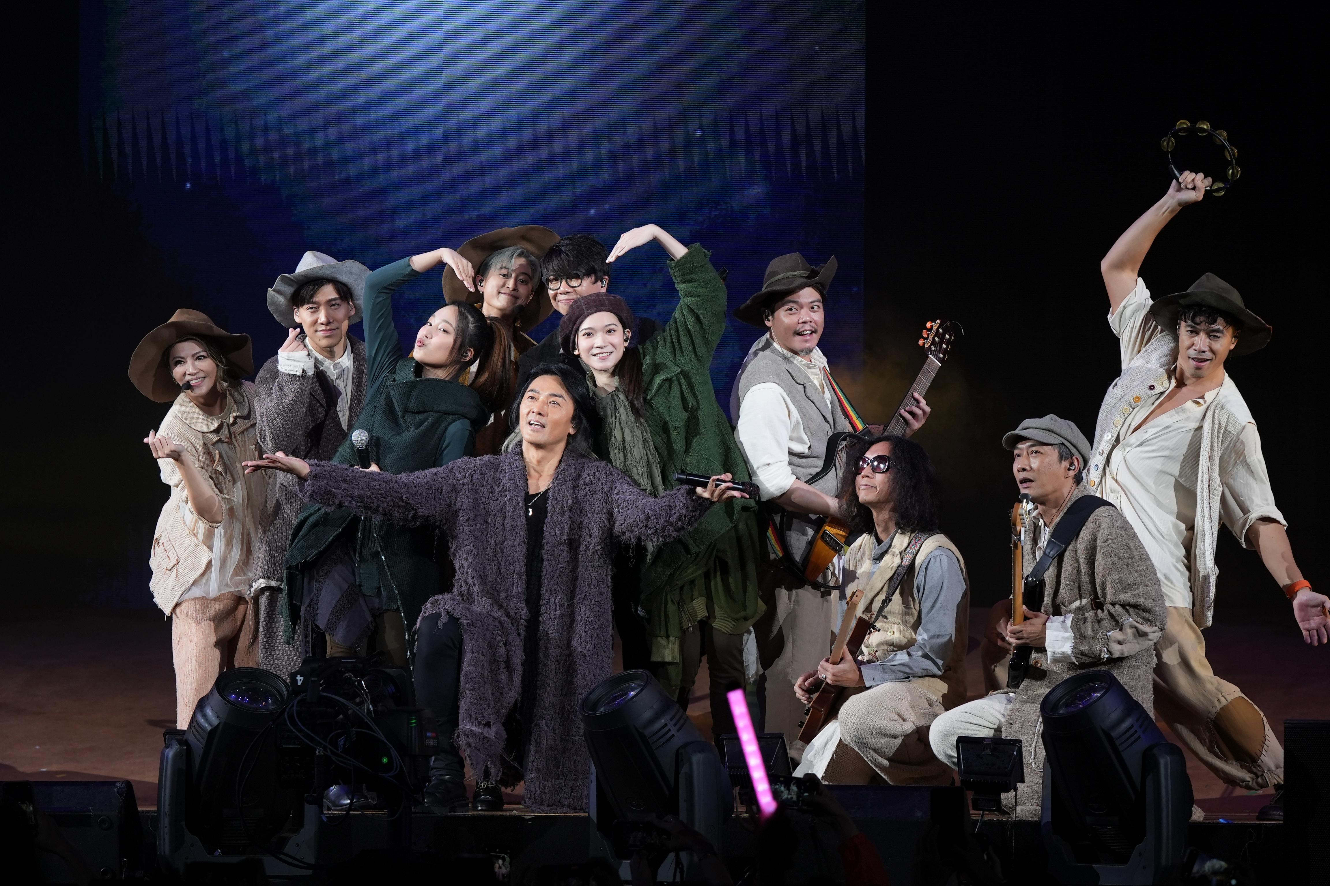 伊健曾安排師妹Cloud與黃淑蔓首次踏上紅館分享舞台。