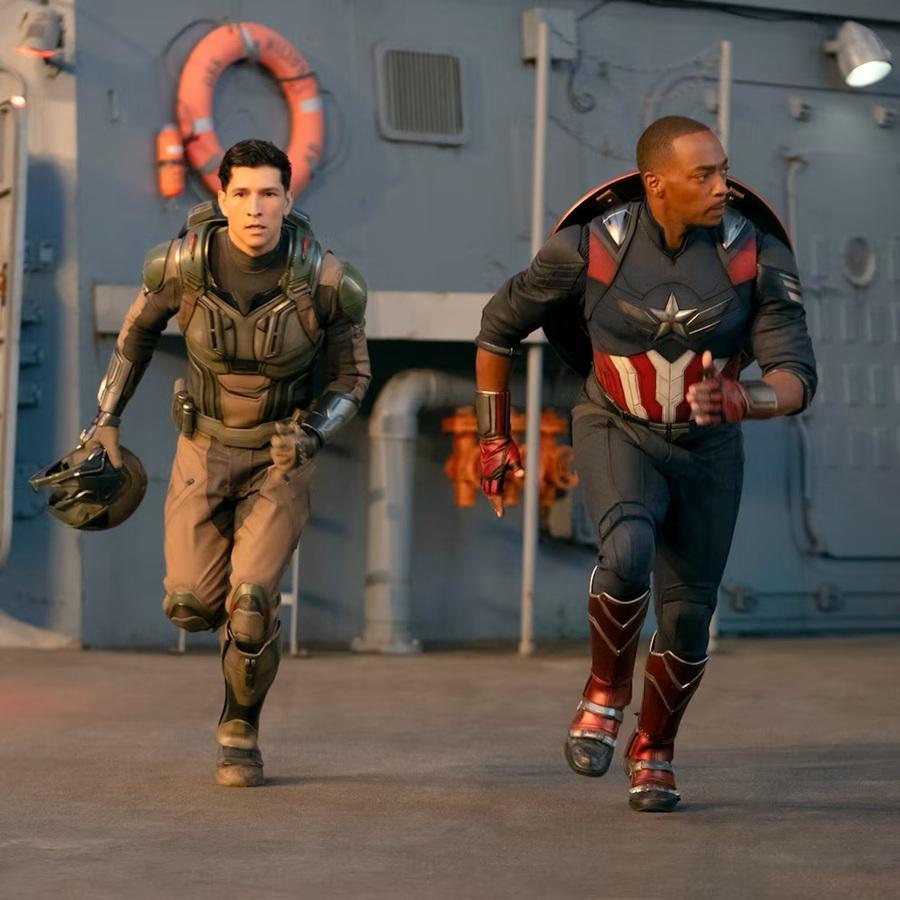 Danny Ramirez飾演新一代獵鷹Joaquin Torres,為觀眾所熟悉。