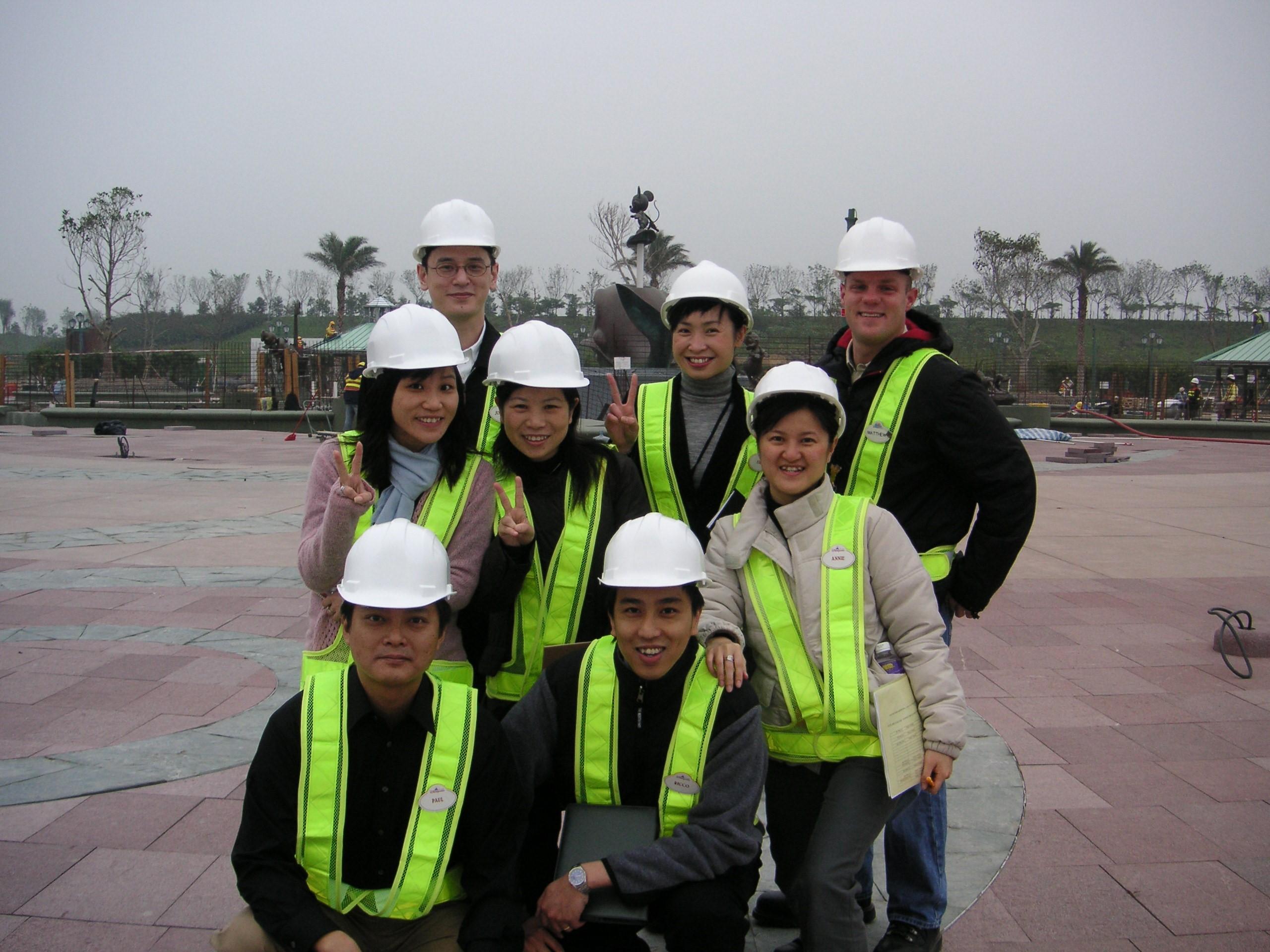 First Group Photo Capture at Main Entrance Fountain in 2005.jpg