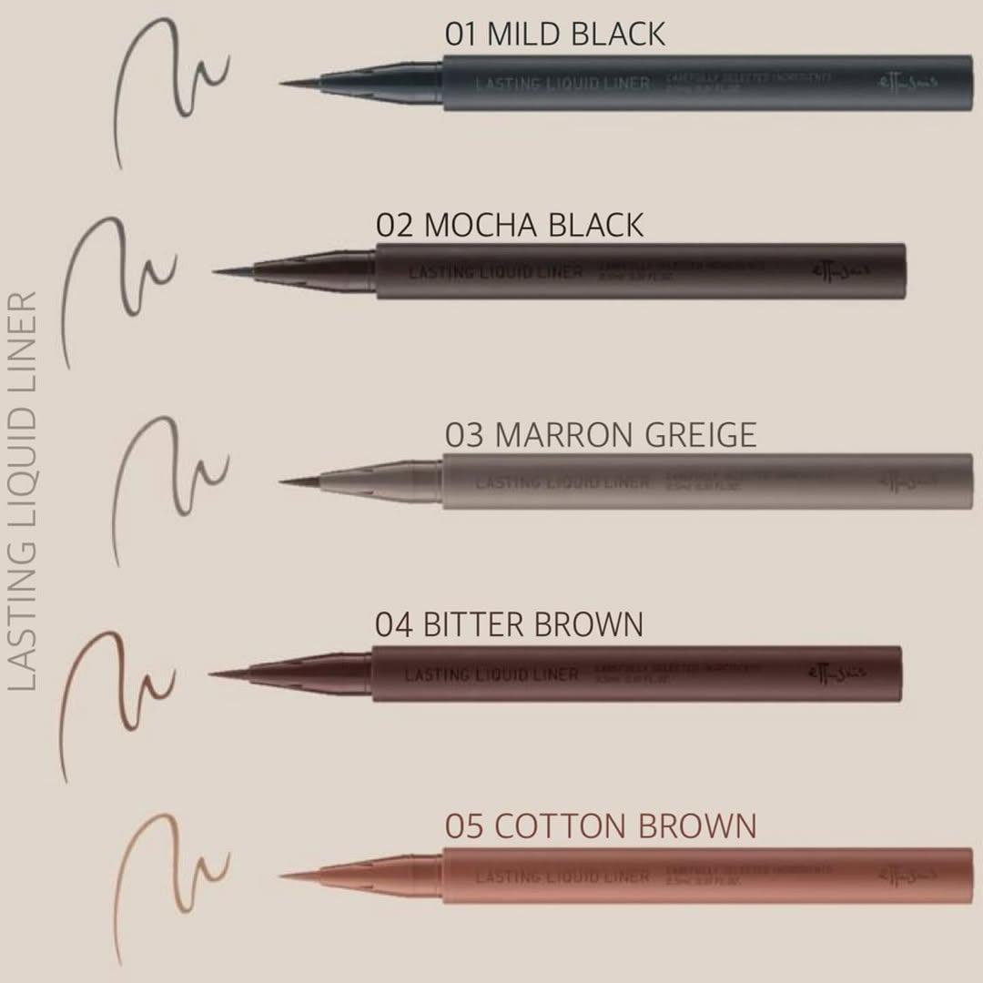 2025夏日彩妝推介|ettusais 職人級極幼持色眼線液 $125