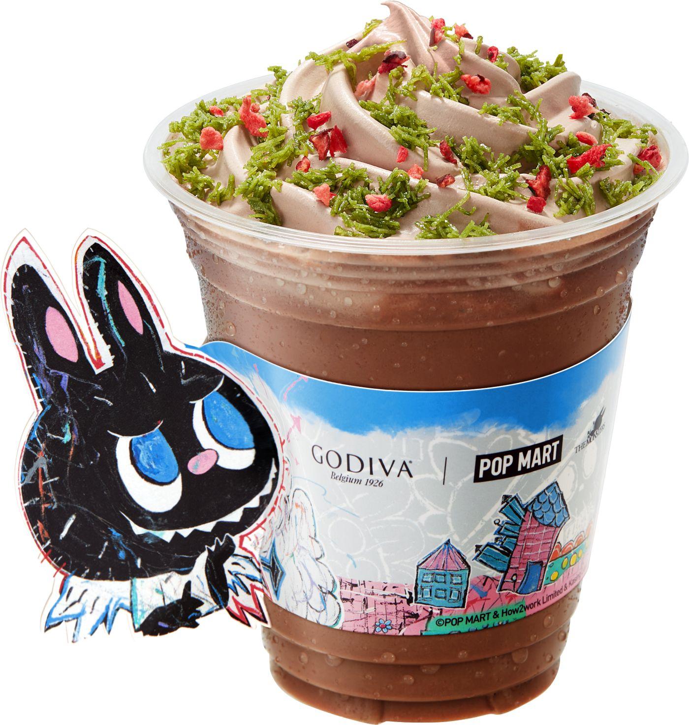 GODIVA X LABUBU黑巧克力奶昔HK$59